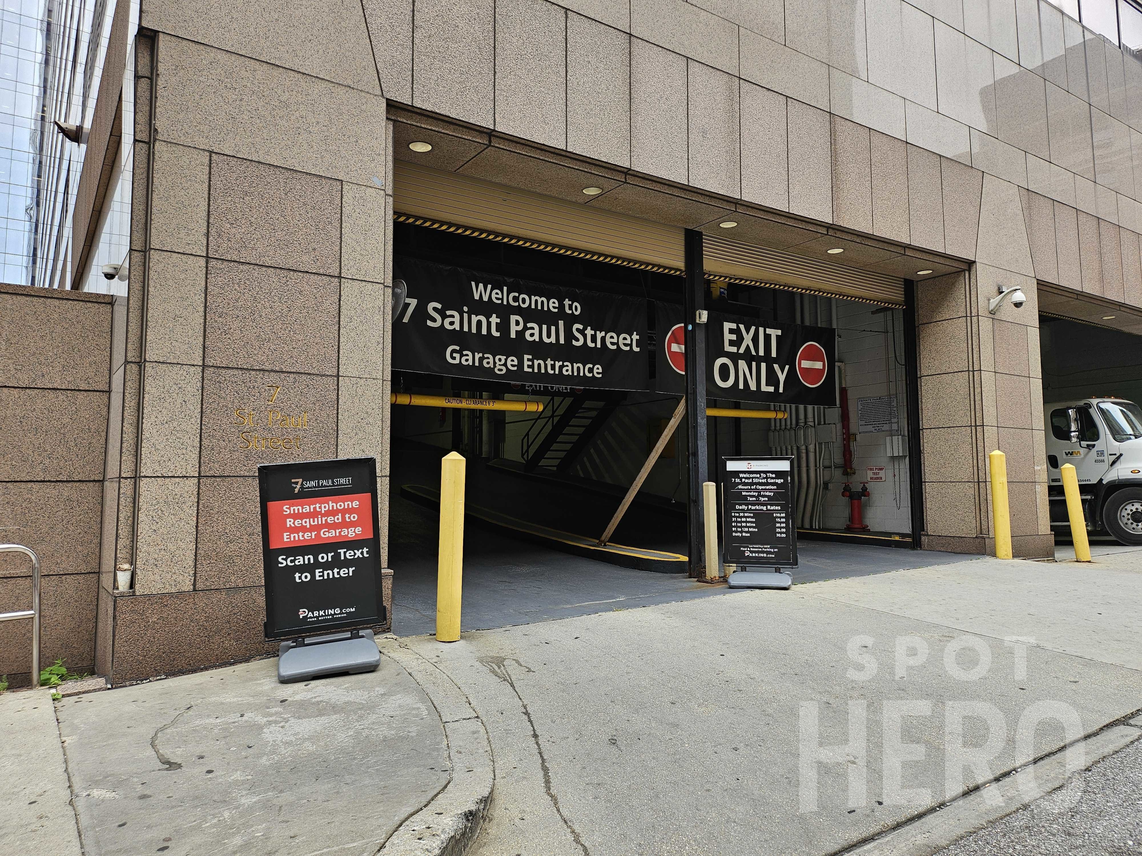 Photo of 111 E Fayette St. (7th Saint Paul St.) - Garage