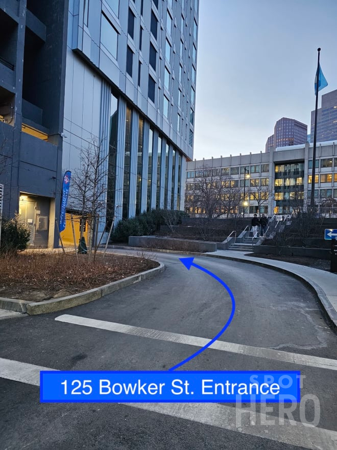 Photo of 125 Bowker St. - In/Out Access - Government Center Garage