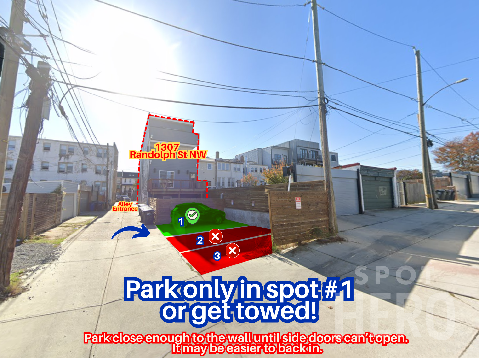 Photo of 1307 Randolph St. NW - Left Spot #1 Only
