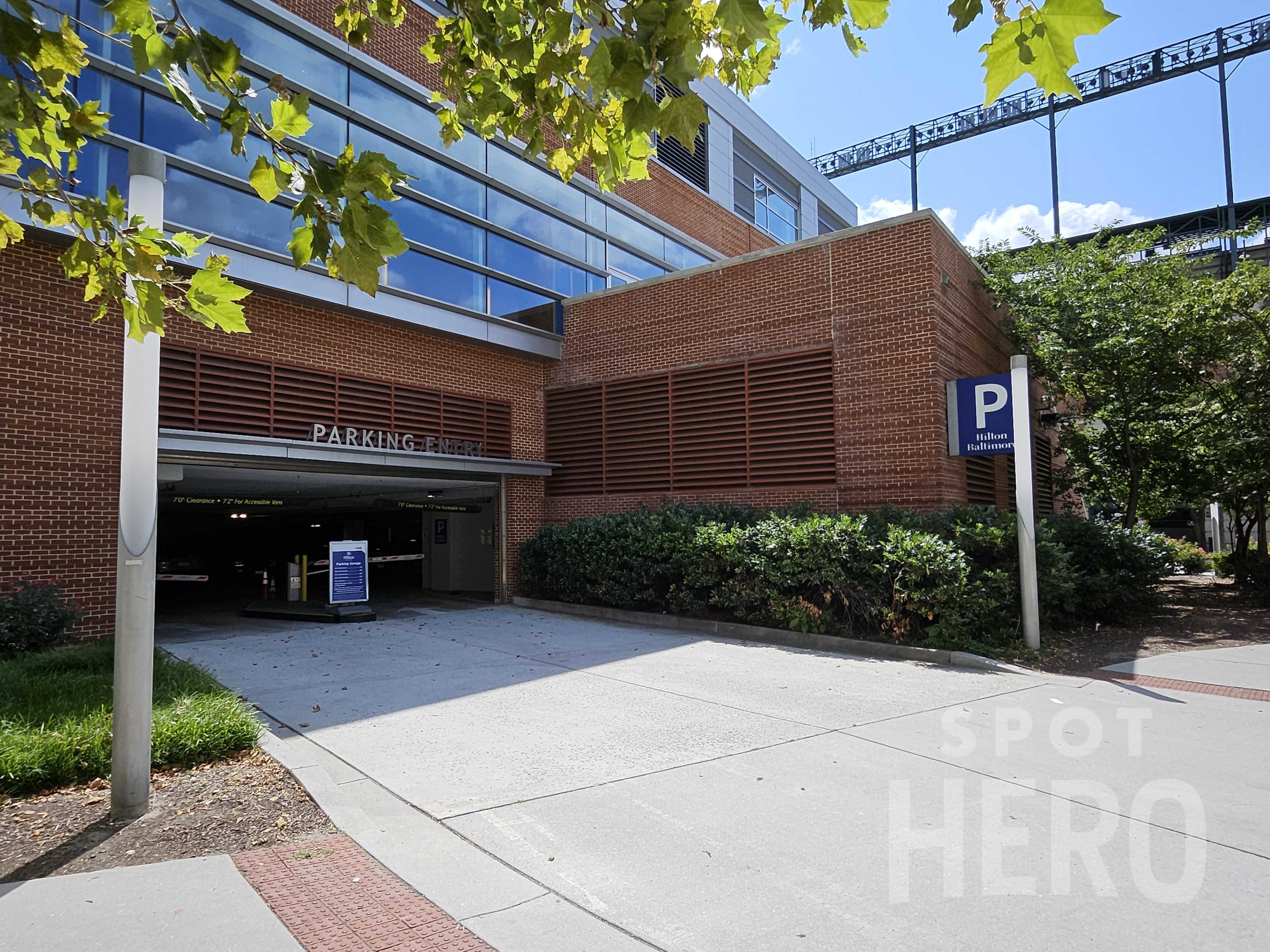 Photo of 240 S Paca St. - Hilton Baltimore Garage