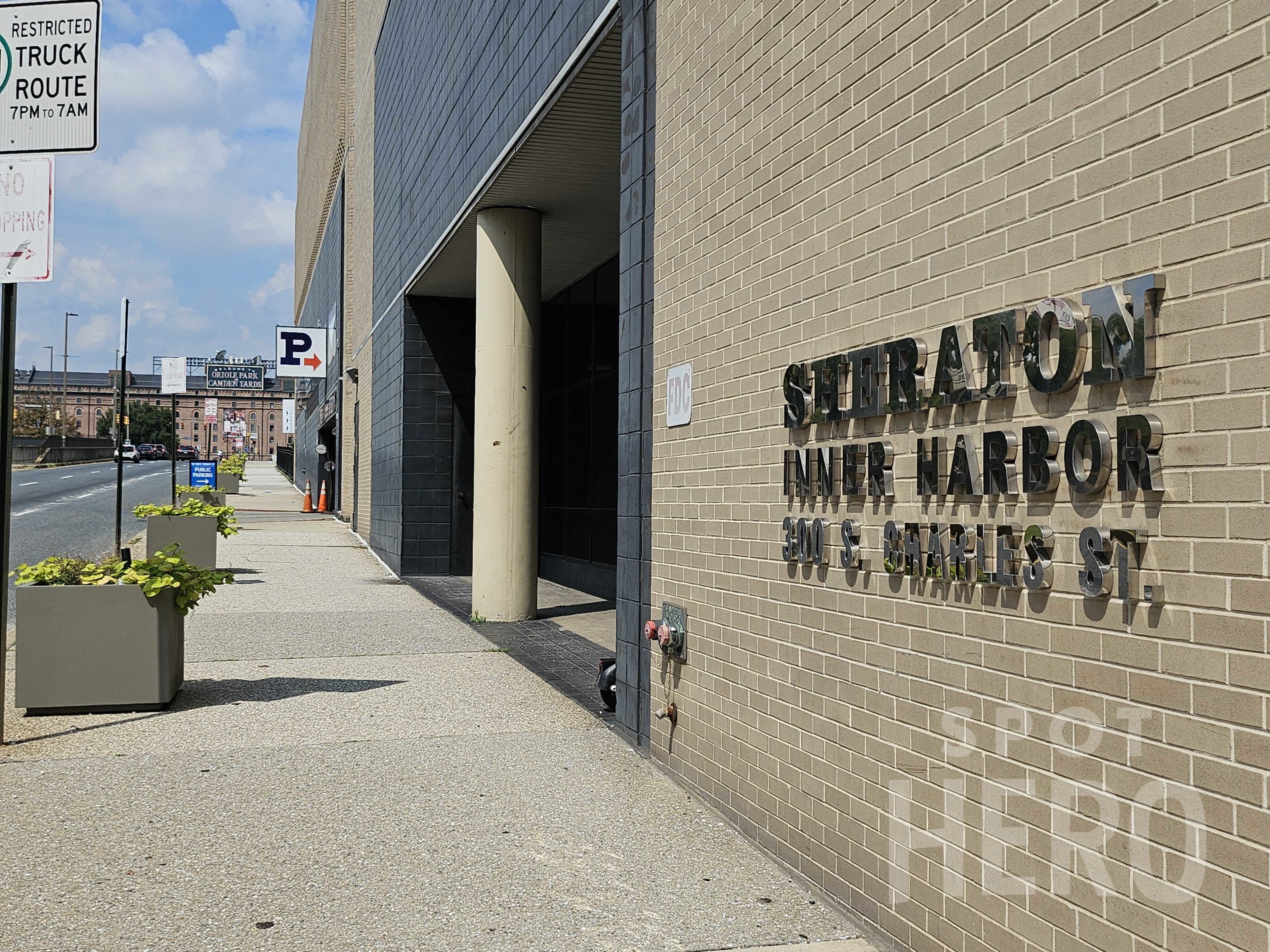 Photo of 100 W Conway St. - Sheraton Inner Harbor - Self-Park Garage