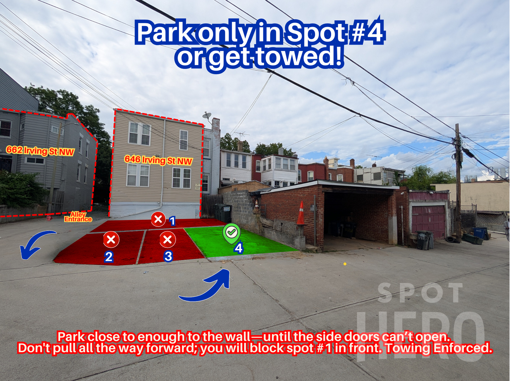 Photo of 646 Irving St. NW - Spot #4 Only