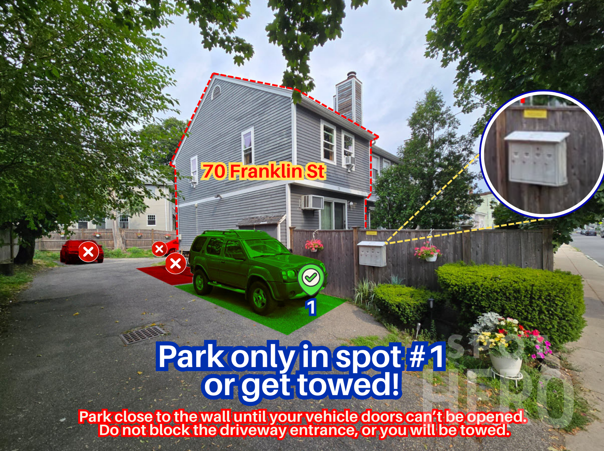 Photo of 70 Franklin St. - Spot #1 Only