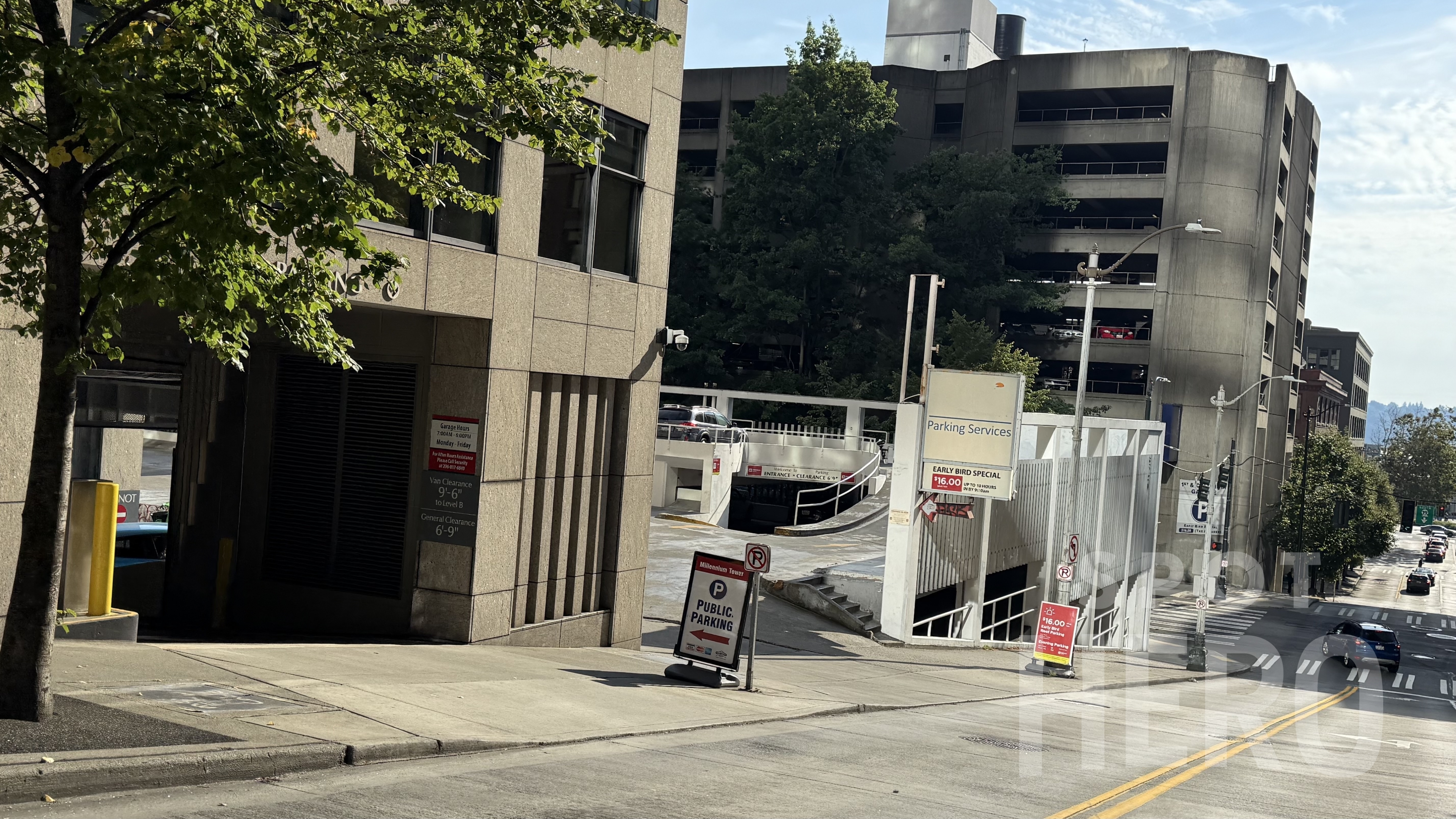 Photo of 111 Columbia St. (719 2nd Ave.) - Millennium Tower Garage