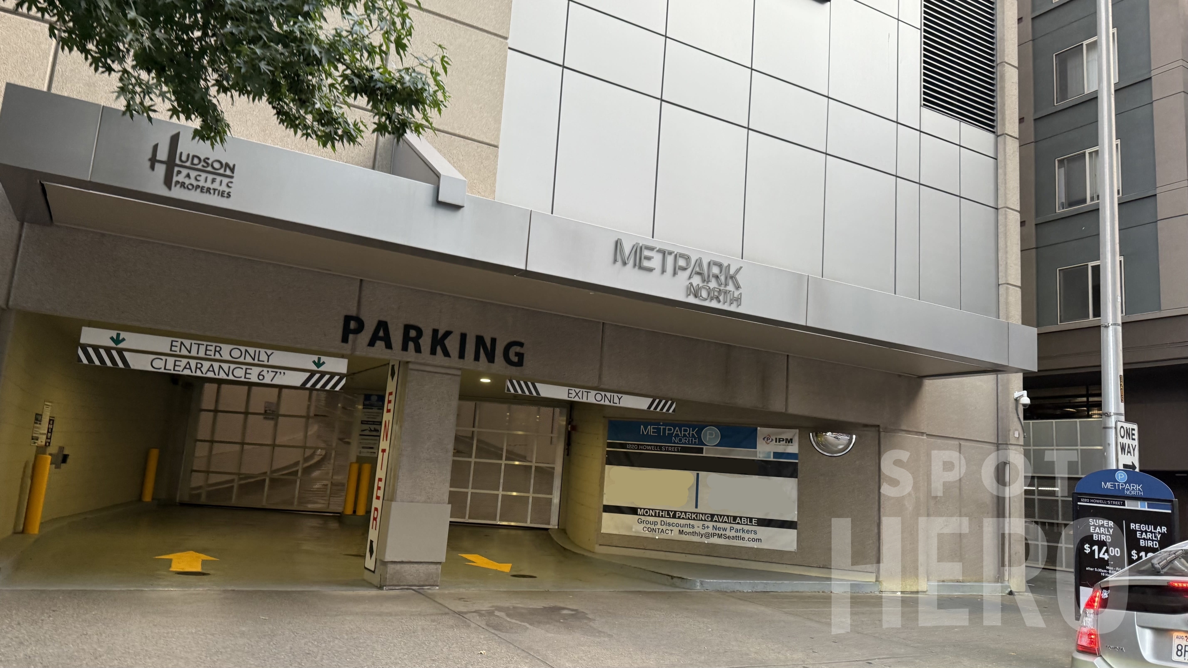 Photo of 1220 Howell St. - MetPark North Garage