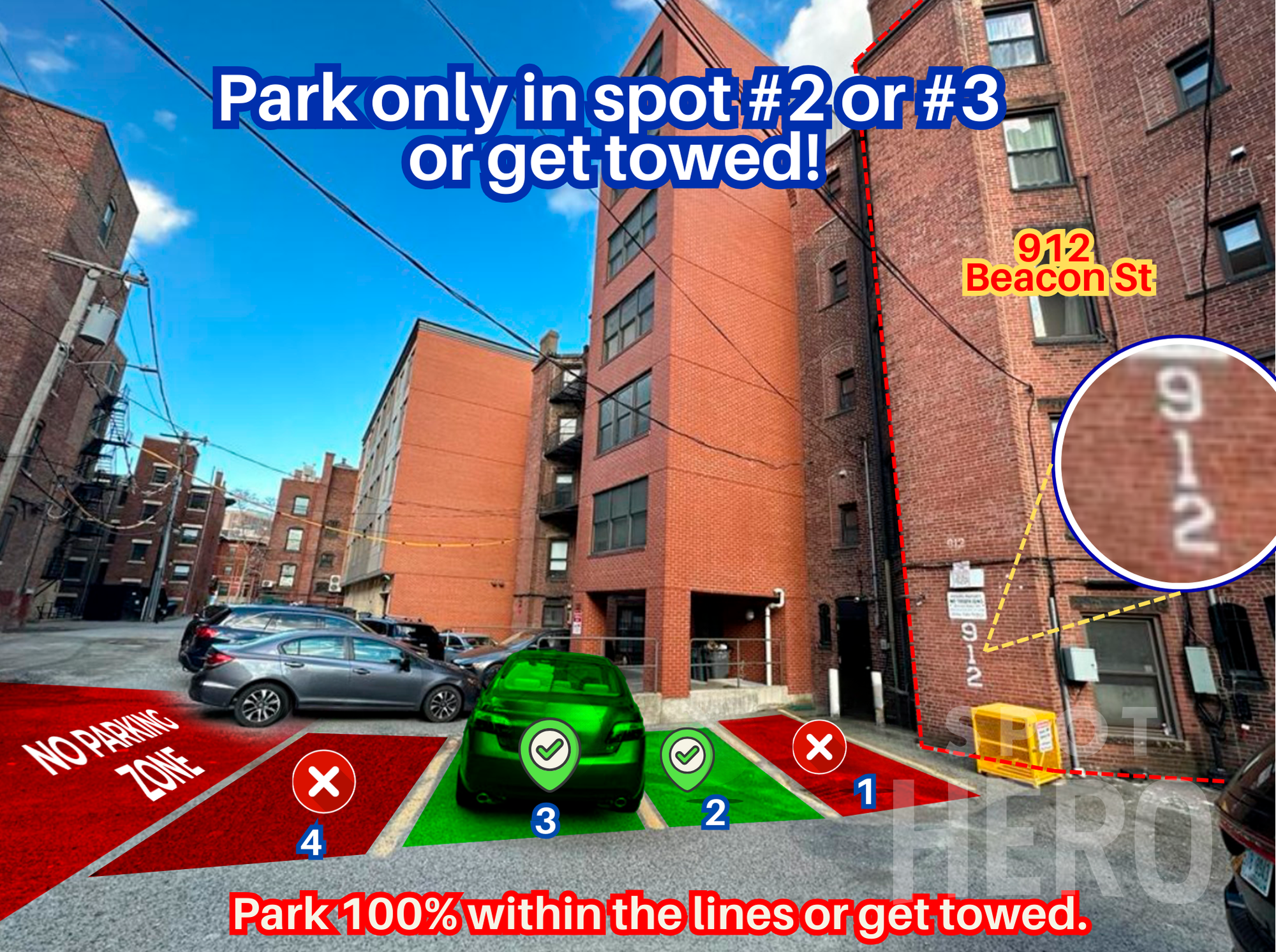 Photo of 912 Beacon St. - Spot #2 or #3 Only