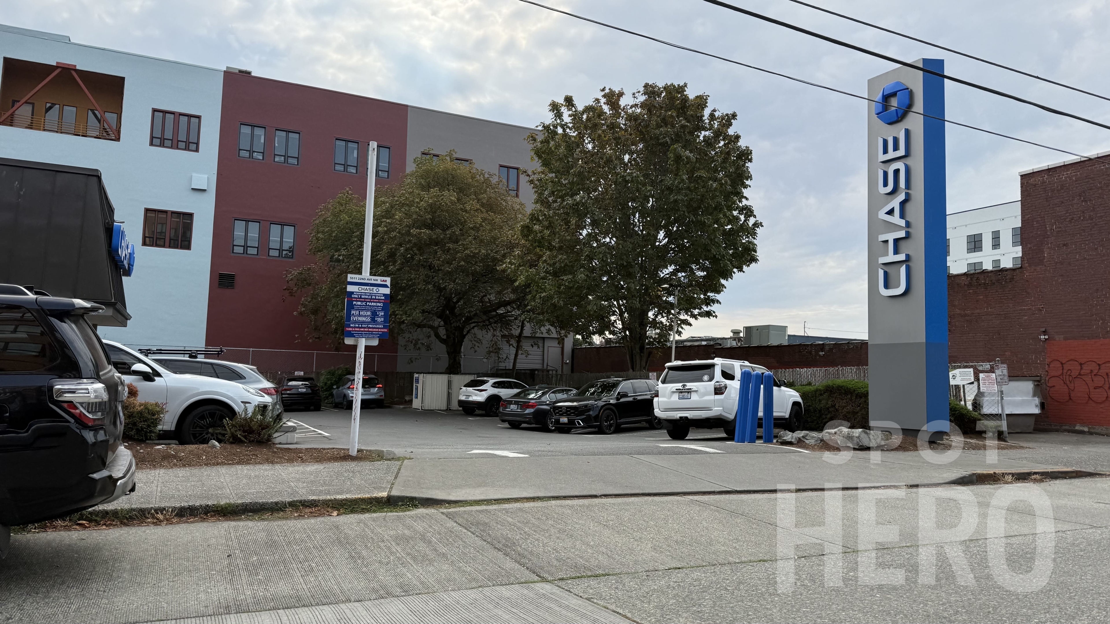Photo of 2215 NW 56th St. (5511 22nd Ave NW.) - Chase Bank Lot