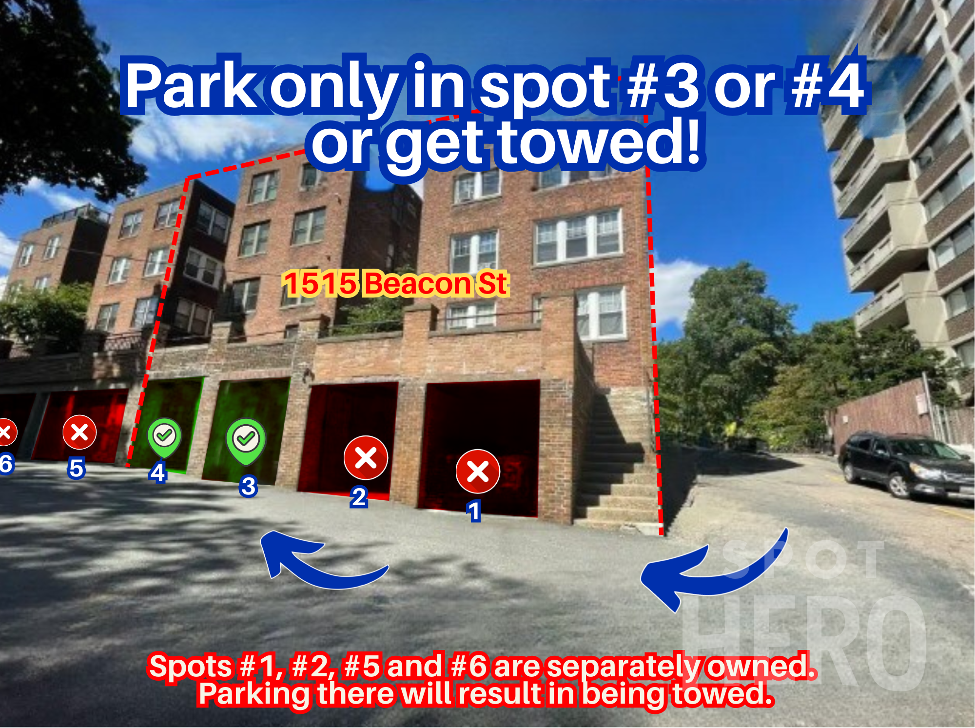 Photo of 1515 Beacon St.- Garage Spot #3 or #4 Only
