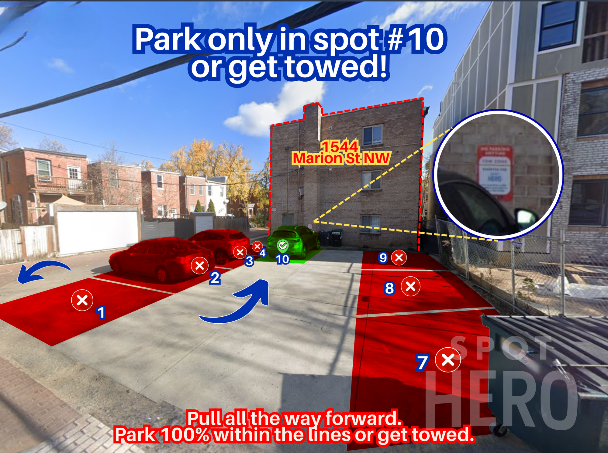 Photo of 1544 Marion St. NW - #10 (Compact Car)