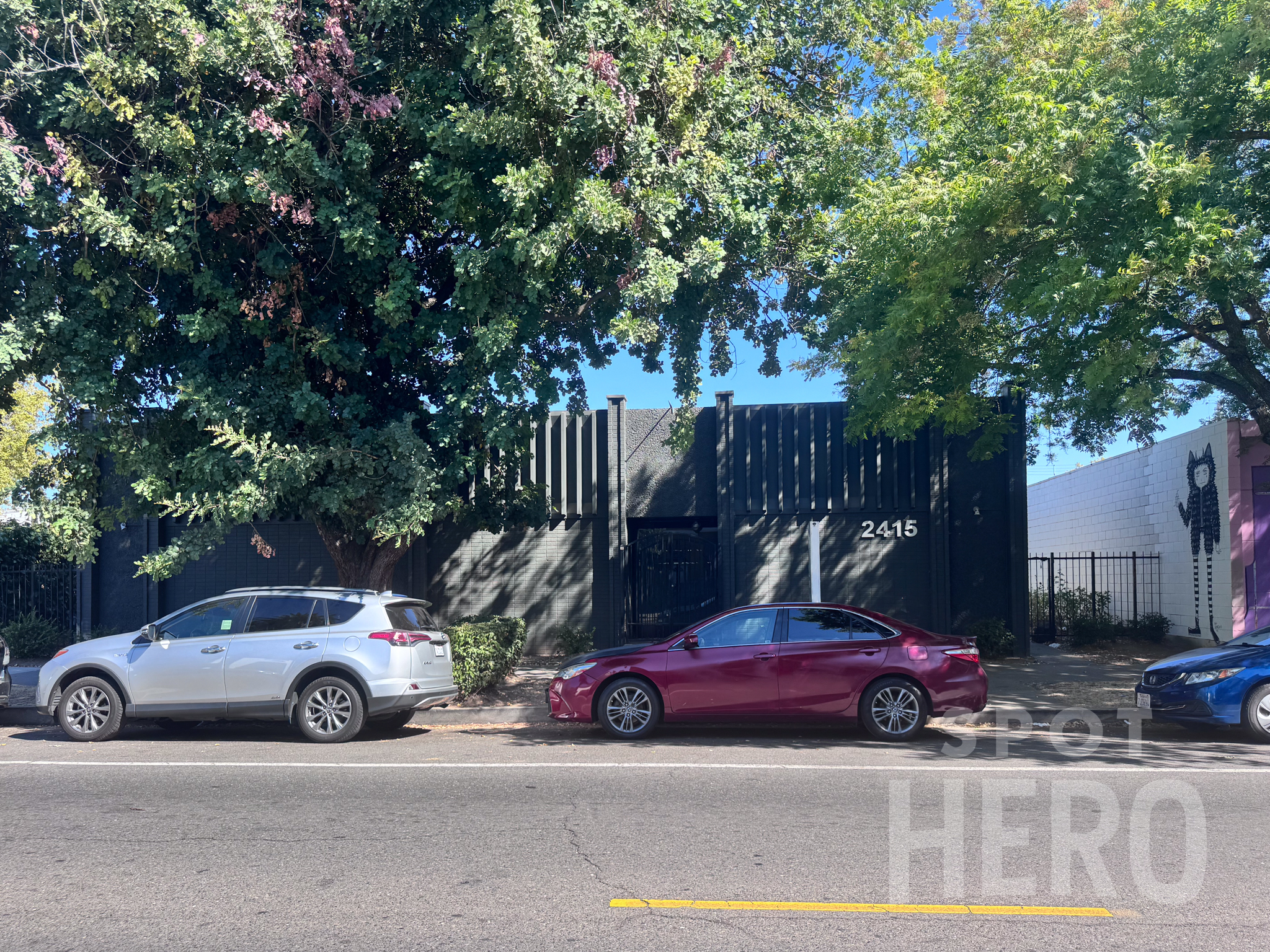 Photo of 2415 K Street - Zee Extension Lot. (Alley Entrance)