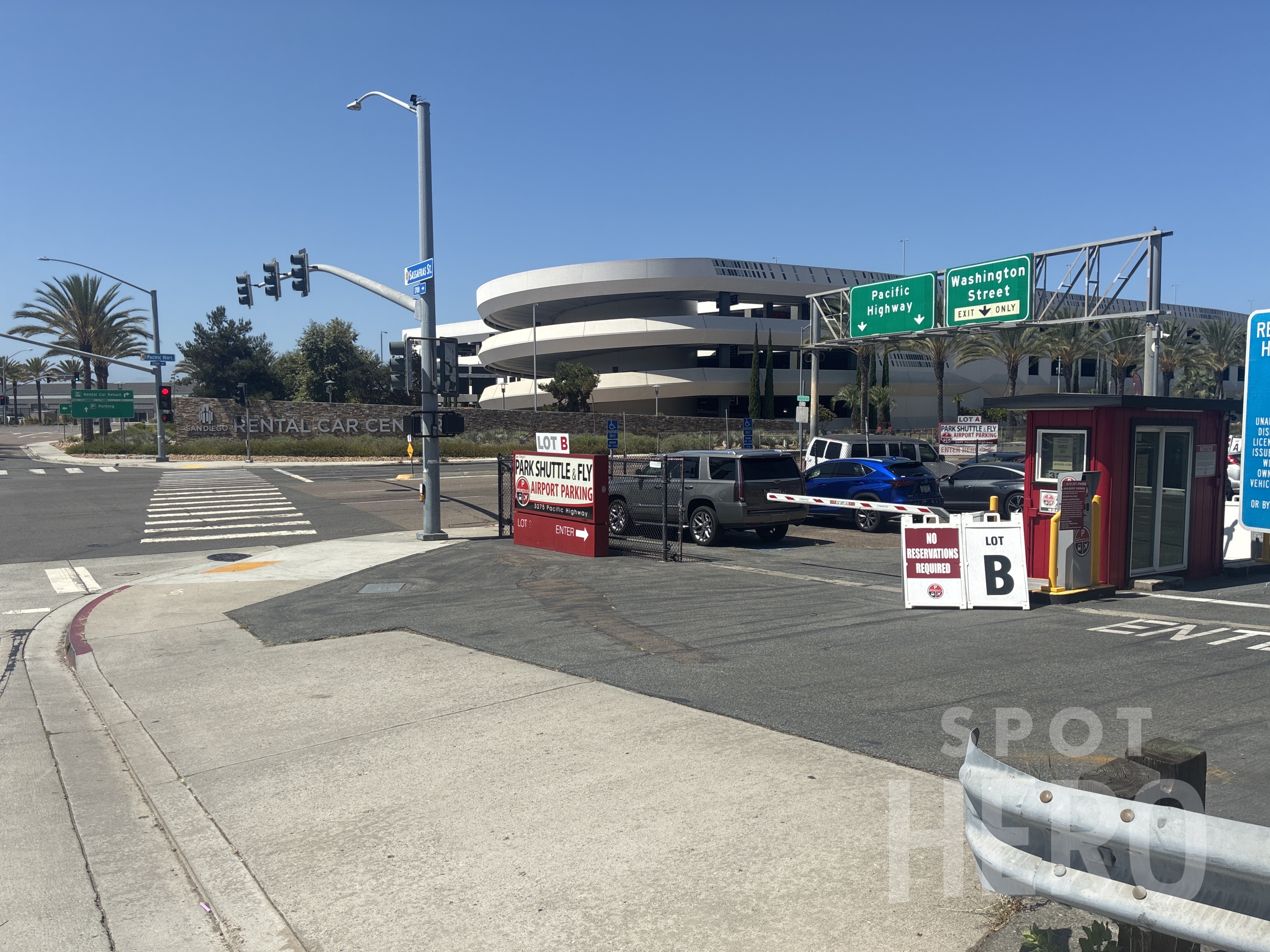 Photo of SDPSF - Lot B Airport Parking - Uncovered Self Park