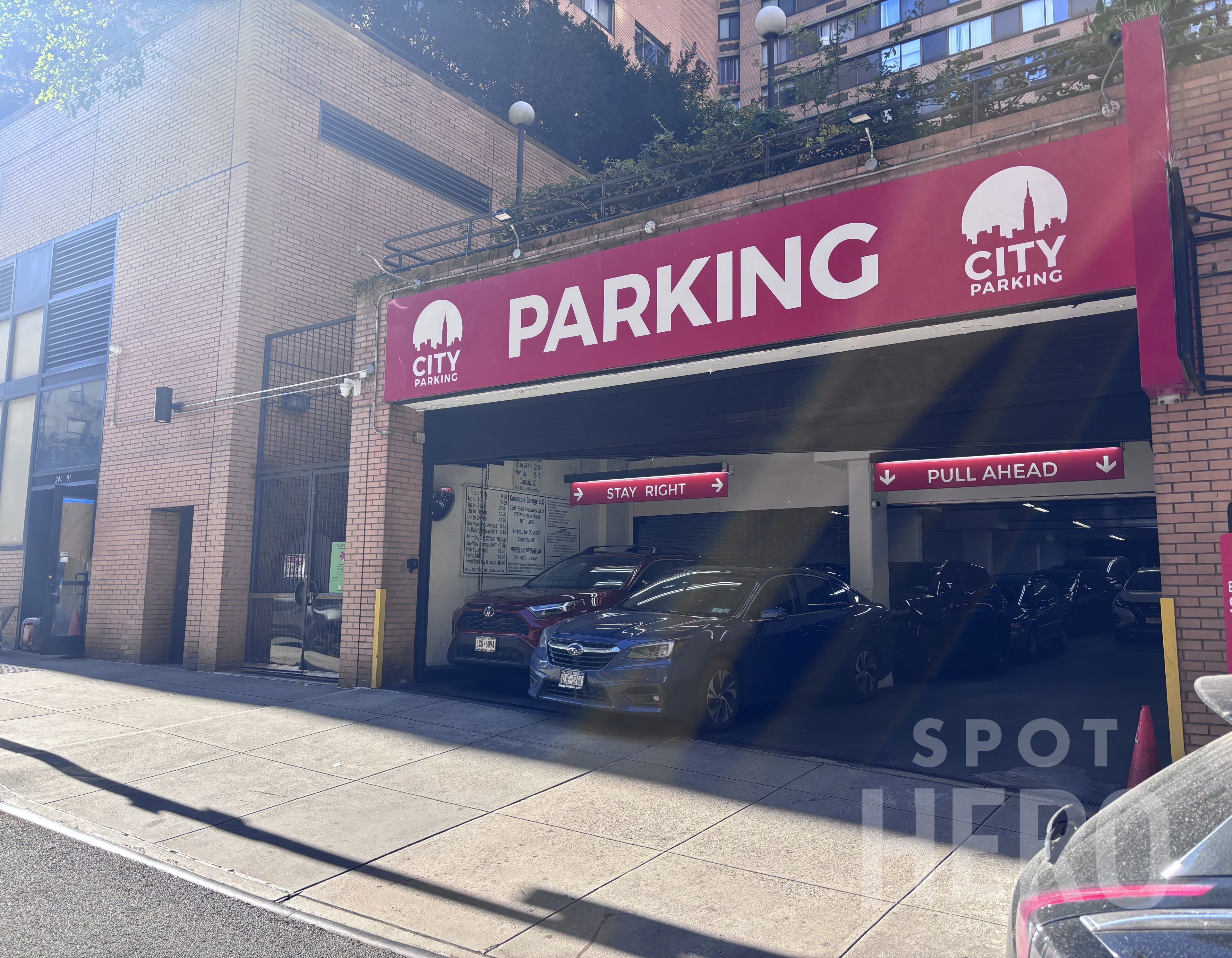 Photo of 250 W 97th St. (2561 Broadway) - Columbia Valet Garage