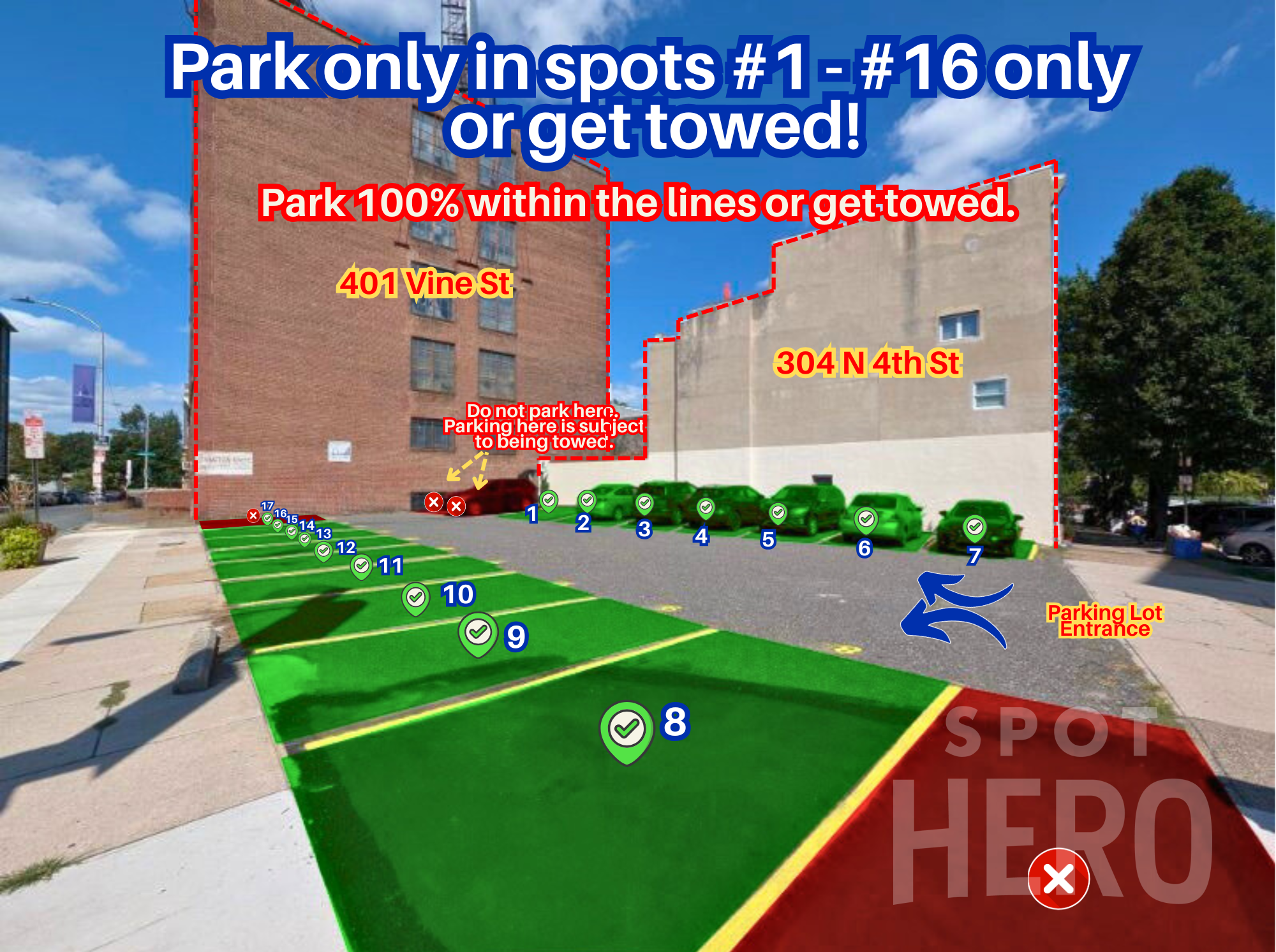 Photo of 401 Vine St. - Spot #1-16 Only
