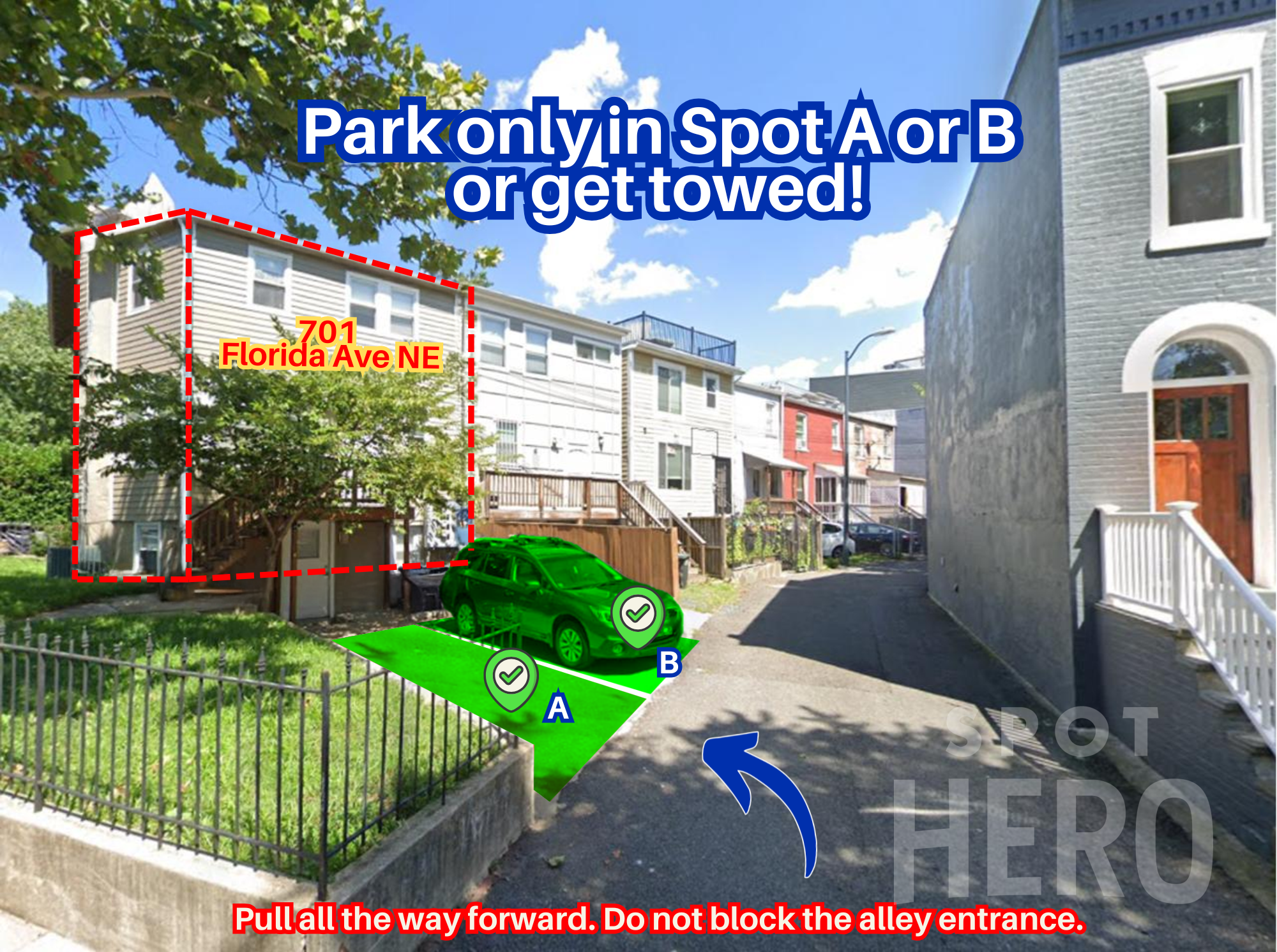 Photo of 701 Florida Ave. NE - Spot A or B Only