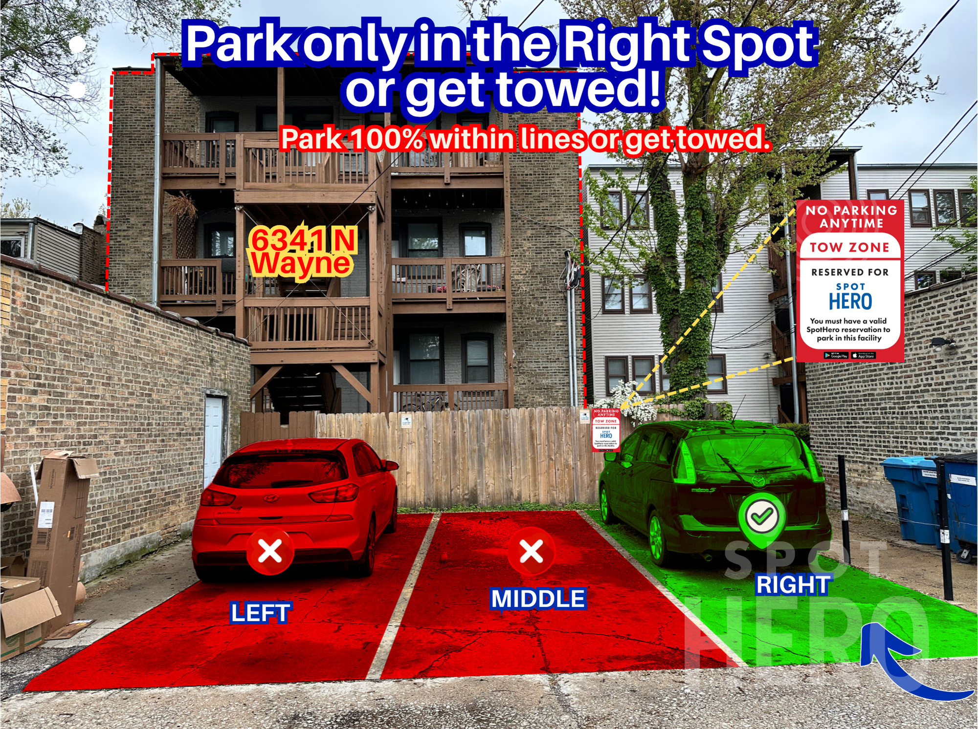 Photo of 6341 N Wayne Ave. - Right Spot Only