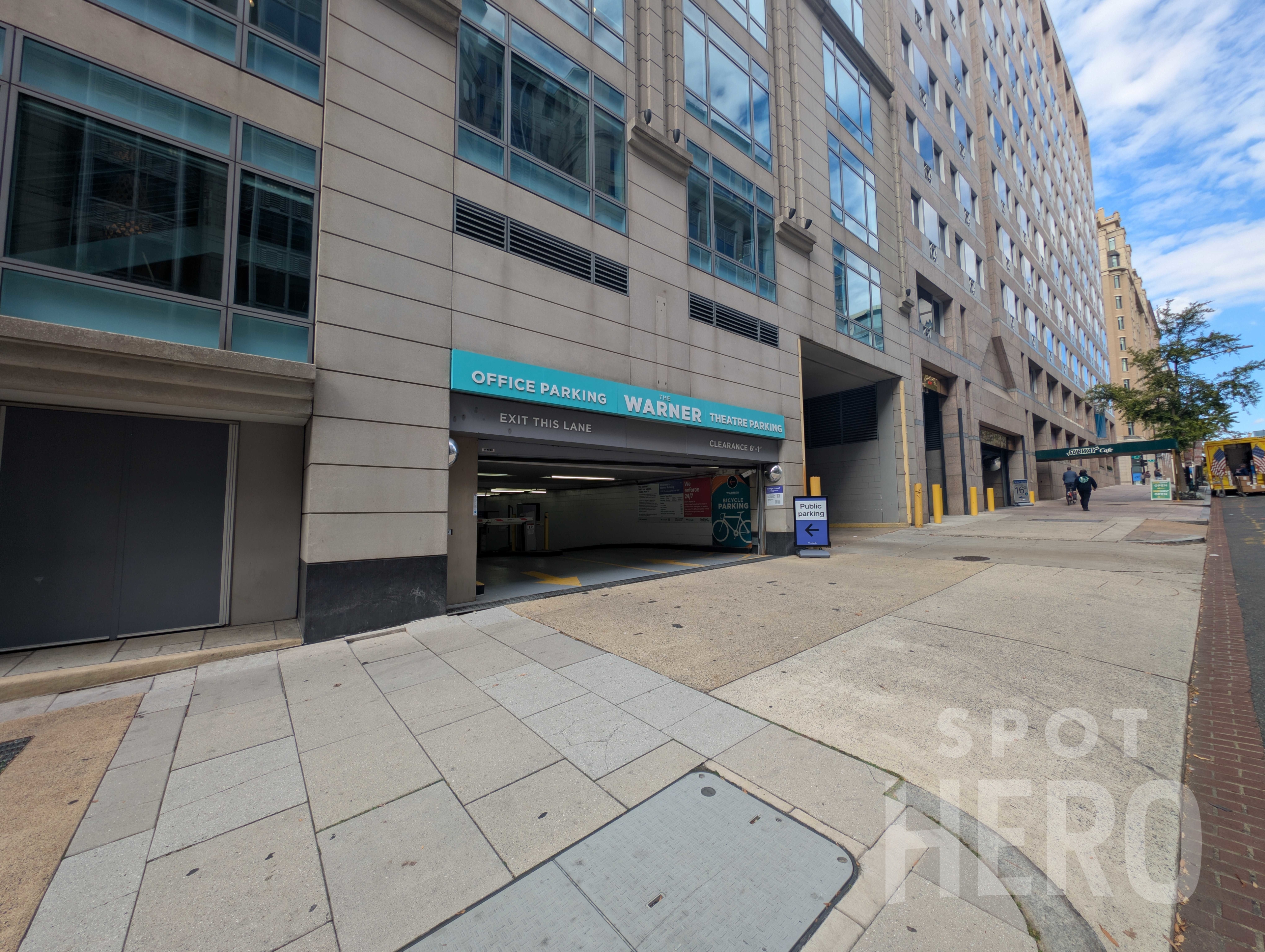 Photo of 514 12th St. NW - Warner Theatre Building - Garage