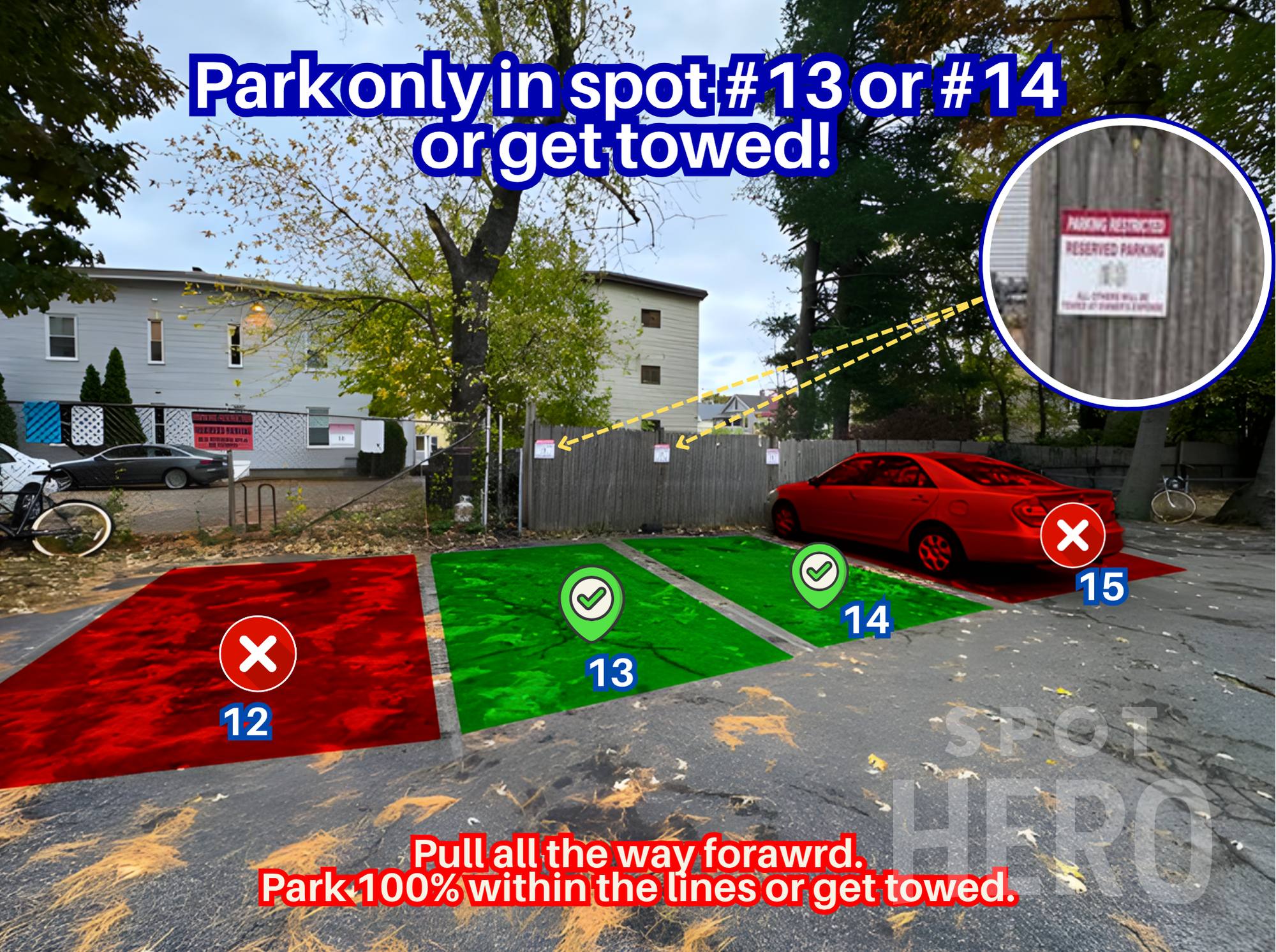 Photo of 38 Westford St. - Spot #13 or #14 Only