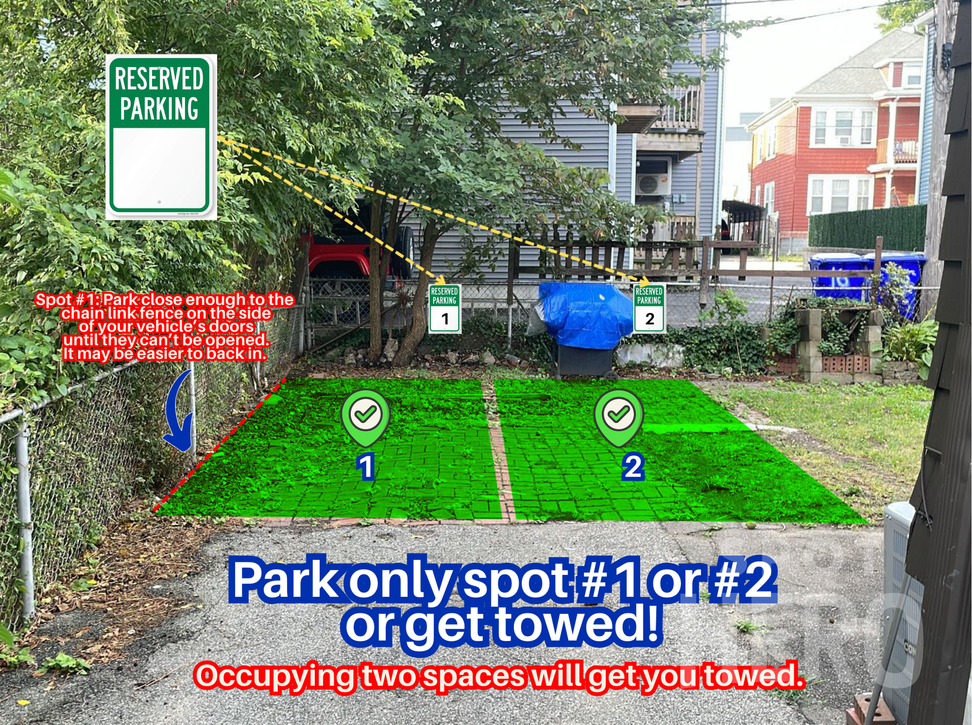 Photo of 72 Belden St. - Spot #1 or #2 Only