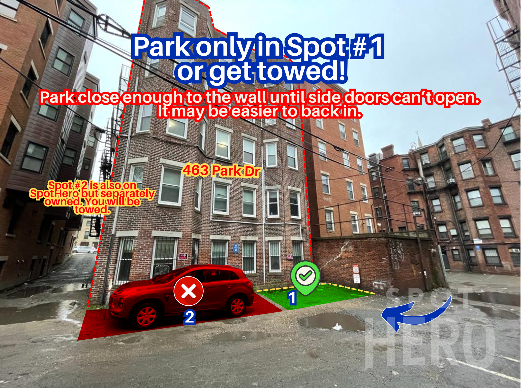 Photo of 463 Park Drive - Compact Spot #1