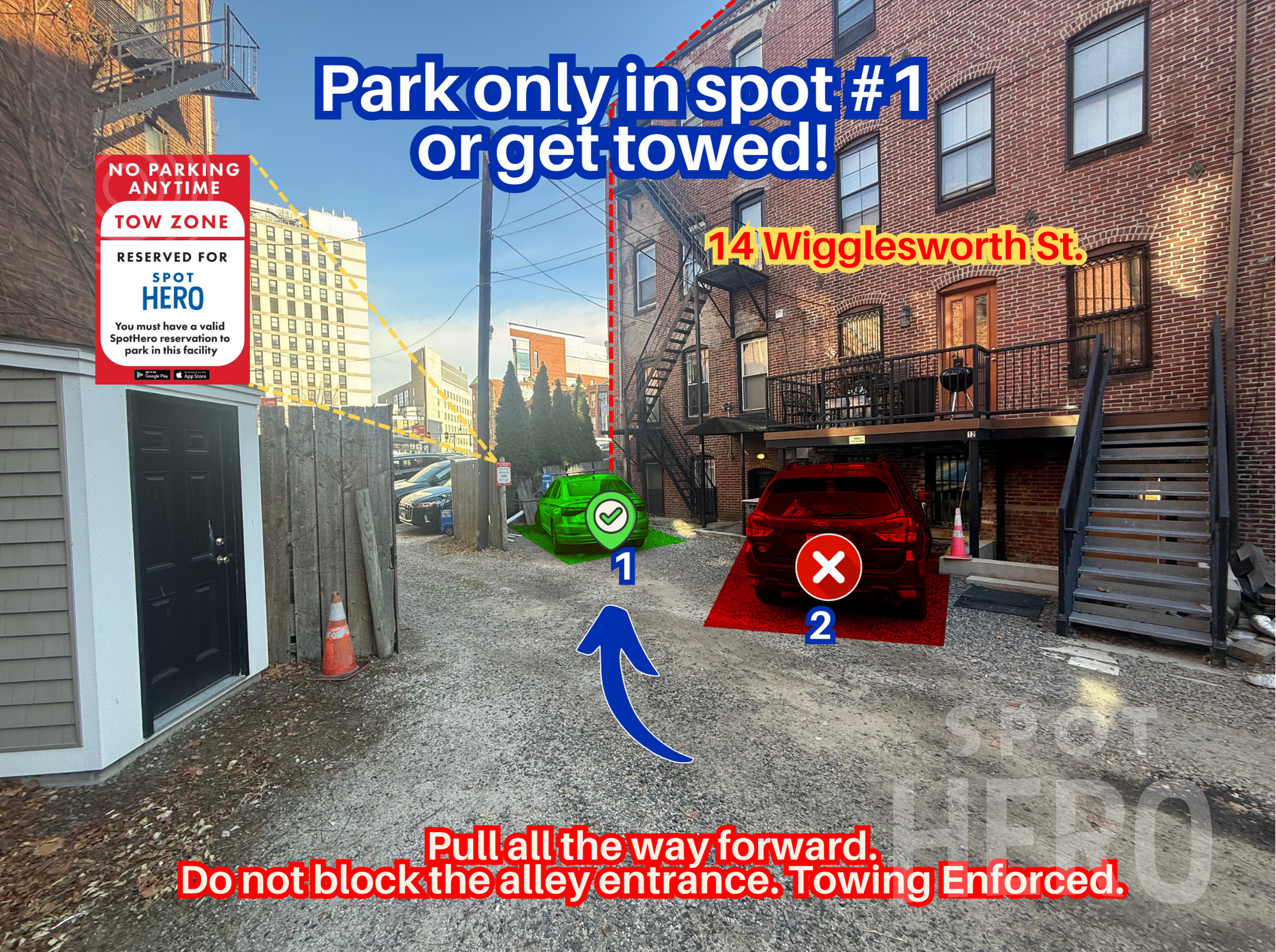 Photo of 14 Wigglesworth St. - Spot #1 Only