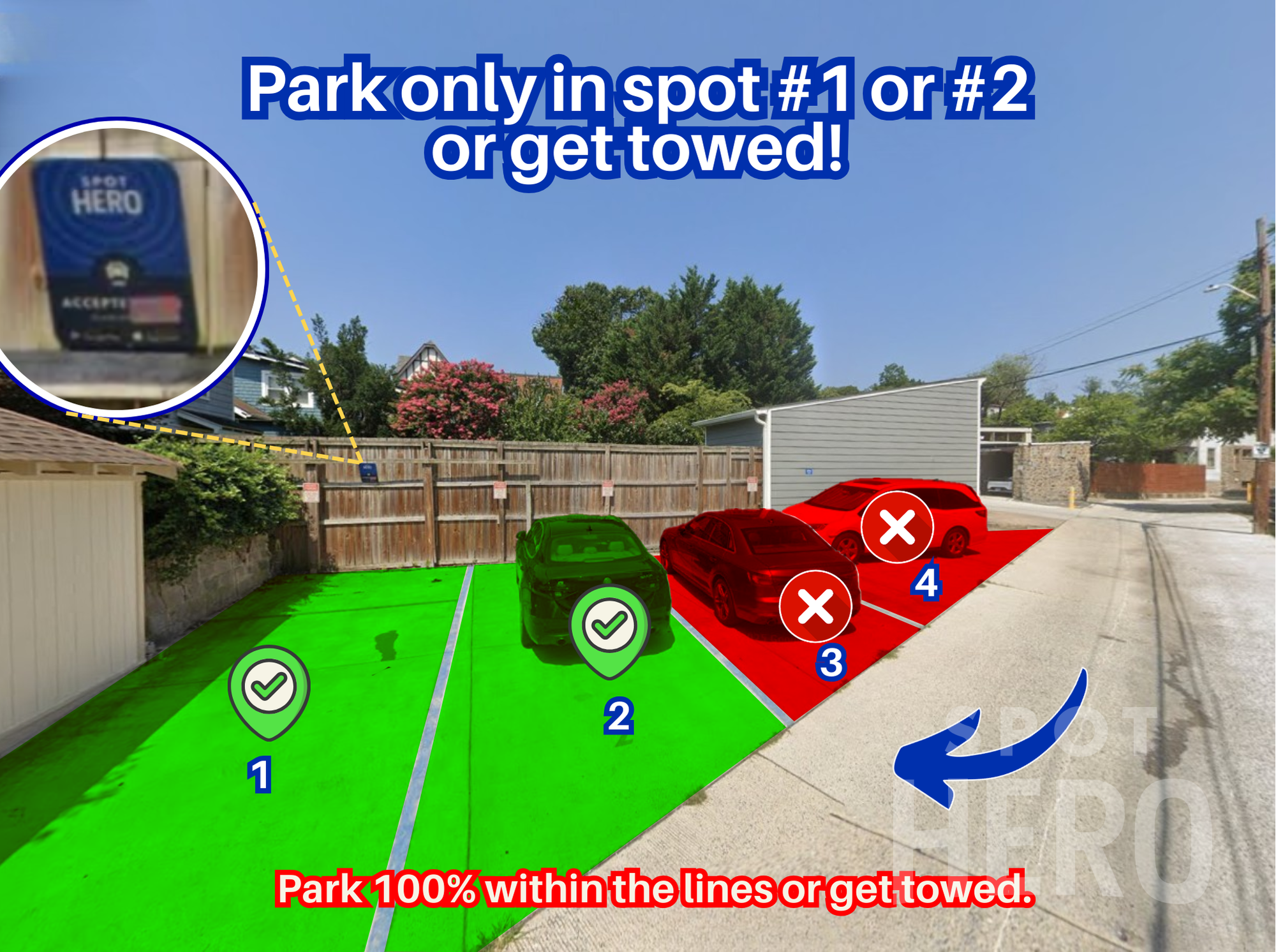 Photo of 3009 Rodman St.(2909 Porter St. NW) - Spot #1 or #2 Only