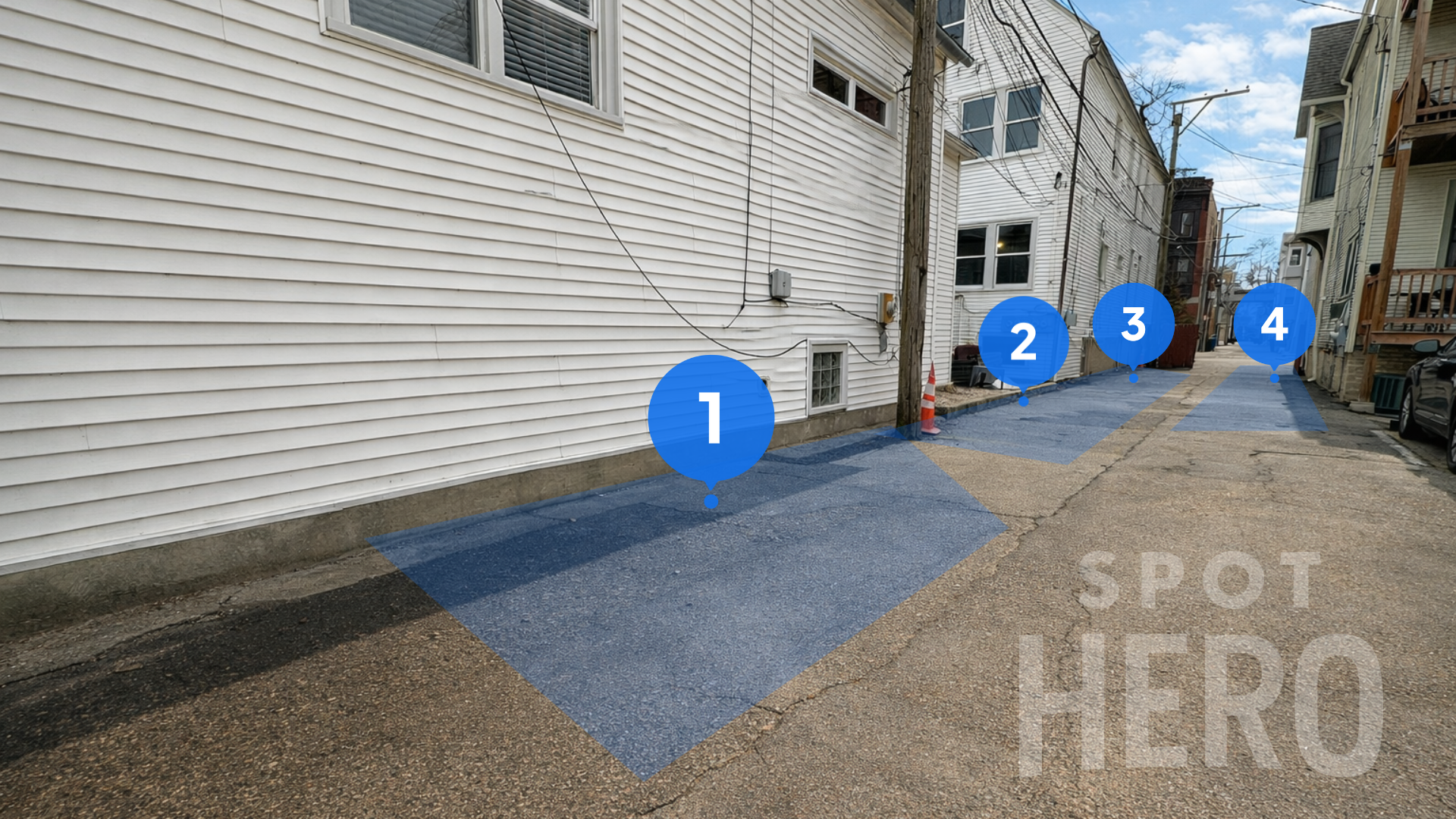 Photo of 1110 W Newport Ave. - Alley