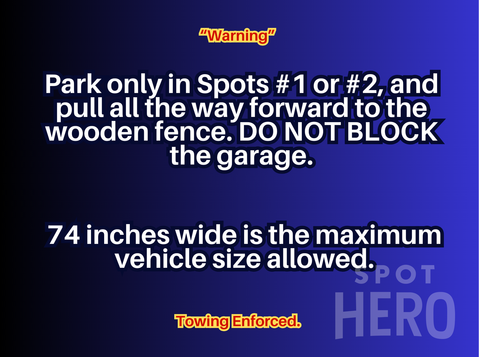 Photo of 169 Winchester St. - Spot #1 or #2 Only