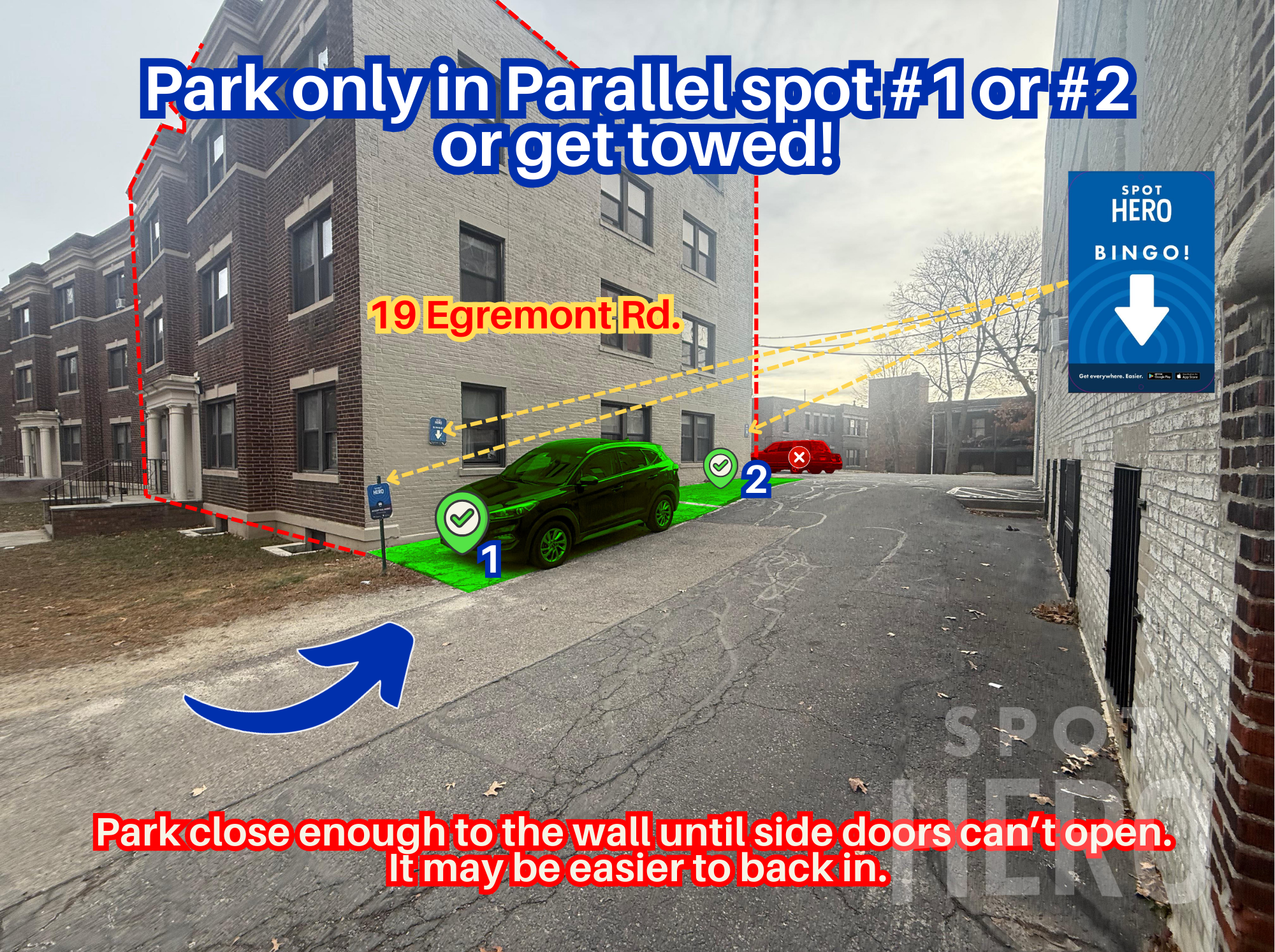 Photo of 19 Egremont Rd. - Parallel Spots #1 or 2