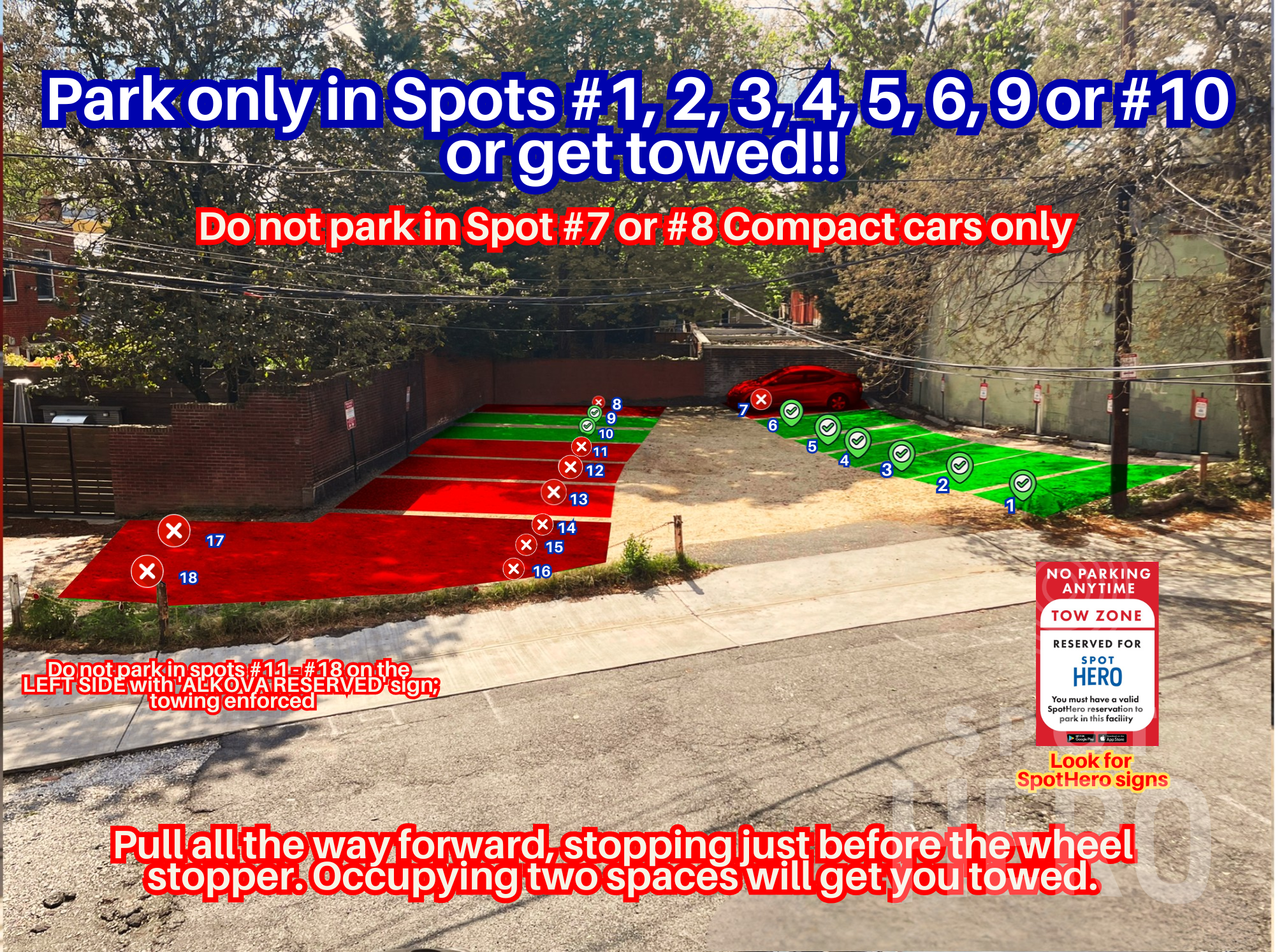 Photo of 1508 Wisconsin Ave. NW - Spots #1, #2, #3, #4, #5, #6, #9 or #10 Only