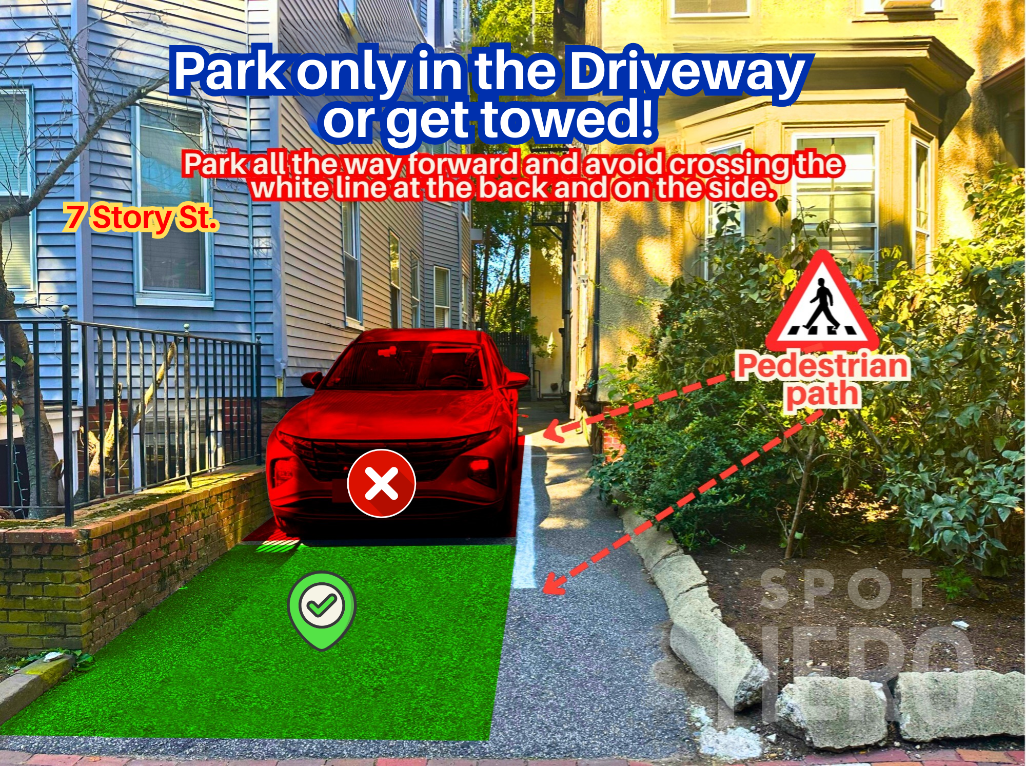 Photo of 7 Story St. - Driveway Spot