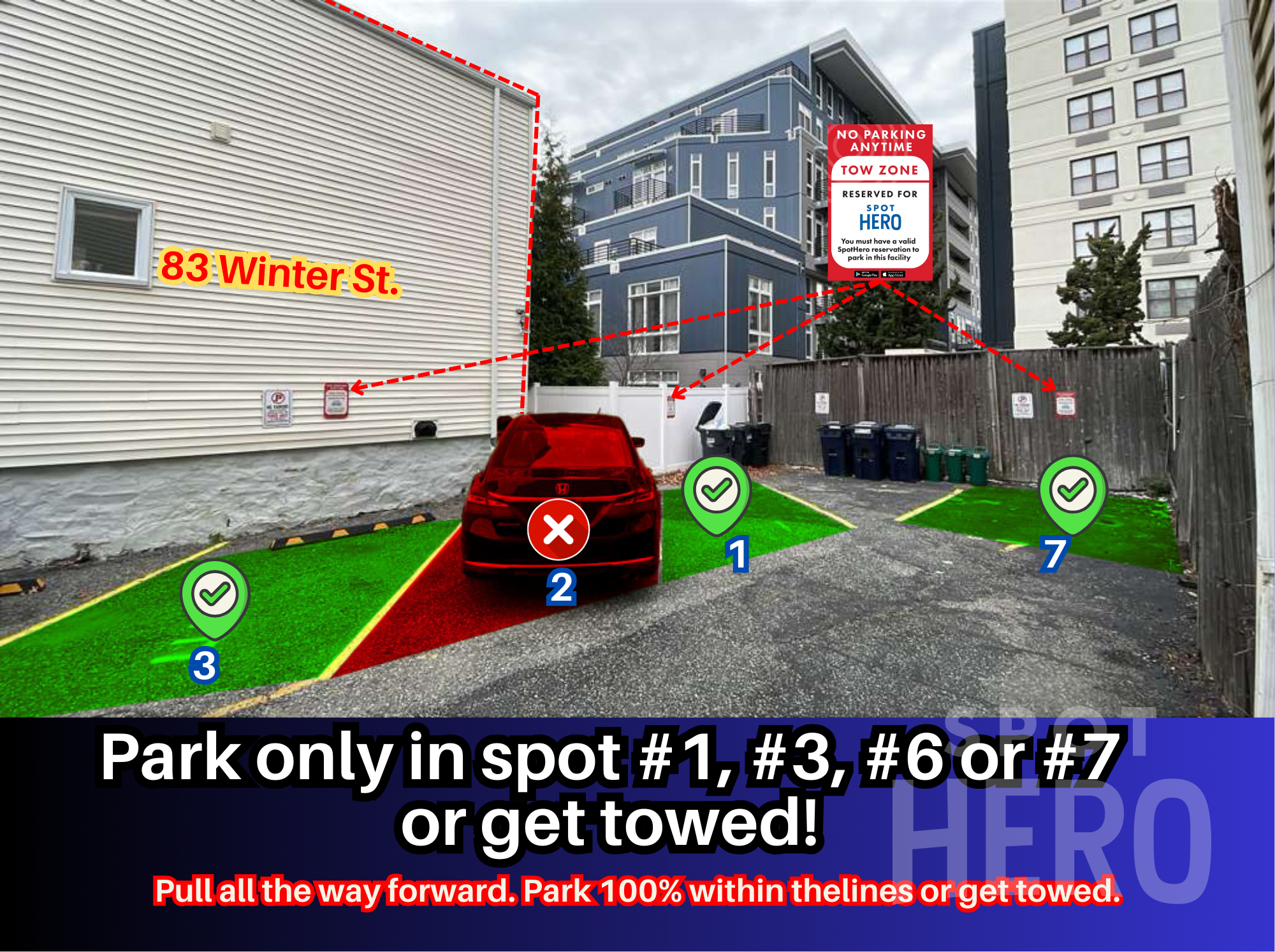 Photo of 81 Winter St. - Spots #1, #3, #6 or #7 Only