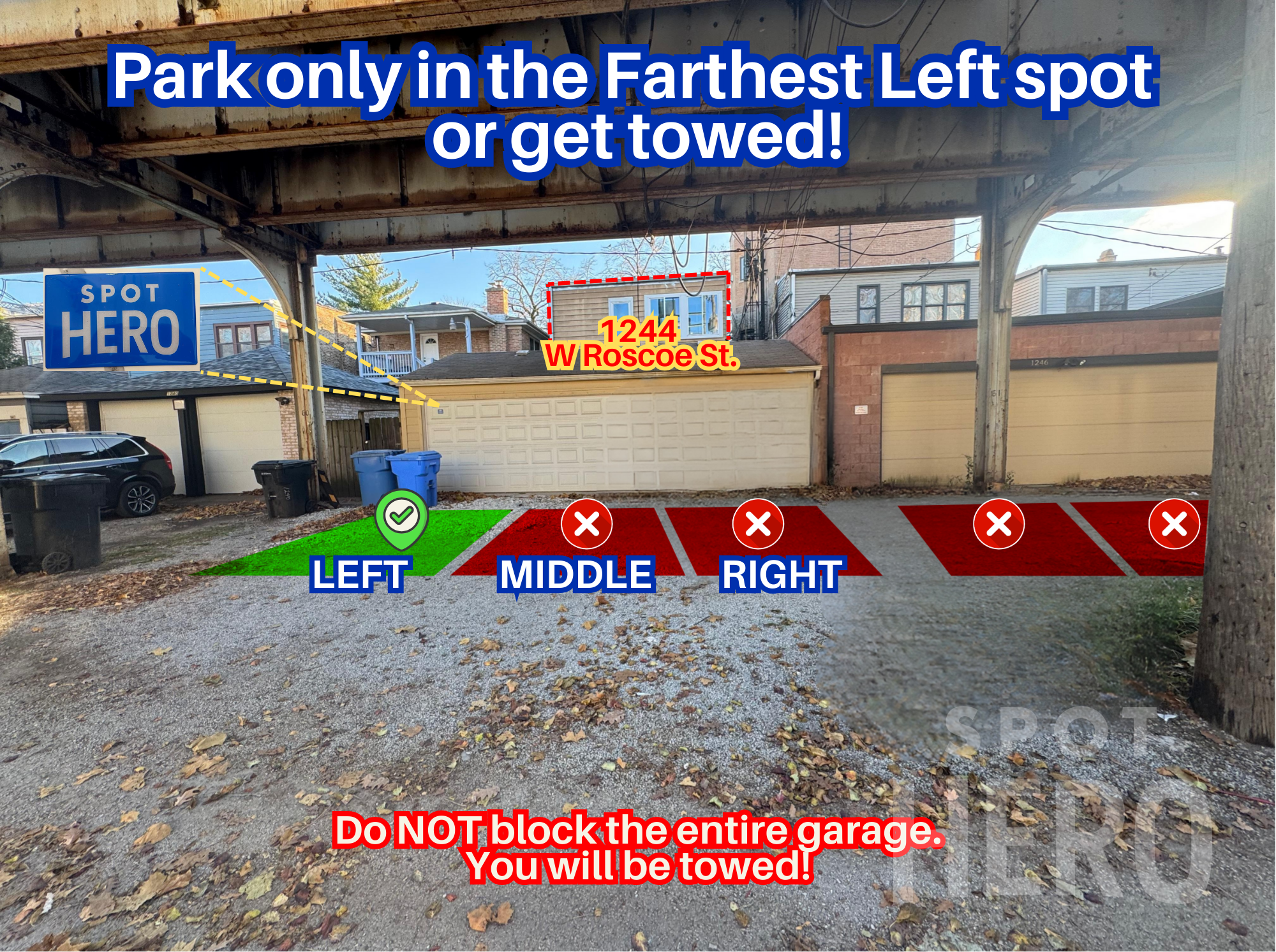 Photo of 1244 W Roscoe St. - Alley Spot