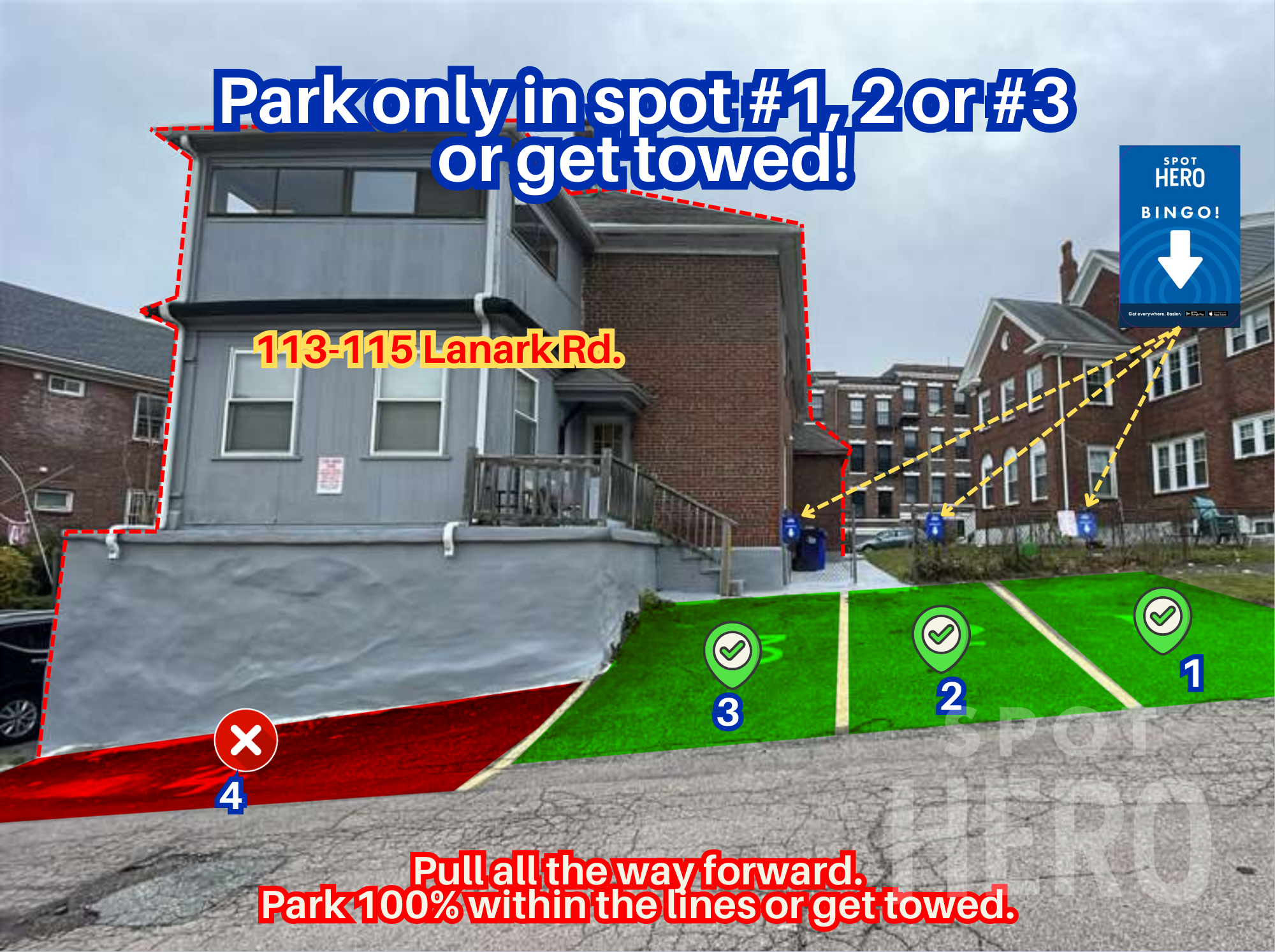 Photo of 113-115 Lanark Rd. - Spot #1, 2, 3 or #6 Only