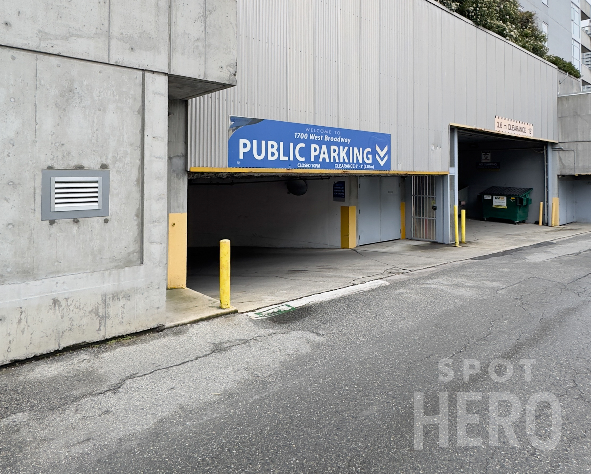 Photo of 1700 W Broadway - Garage