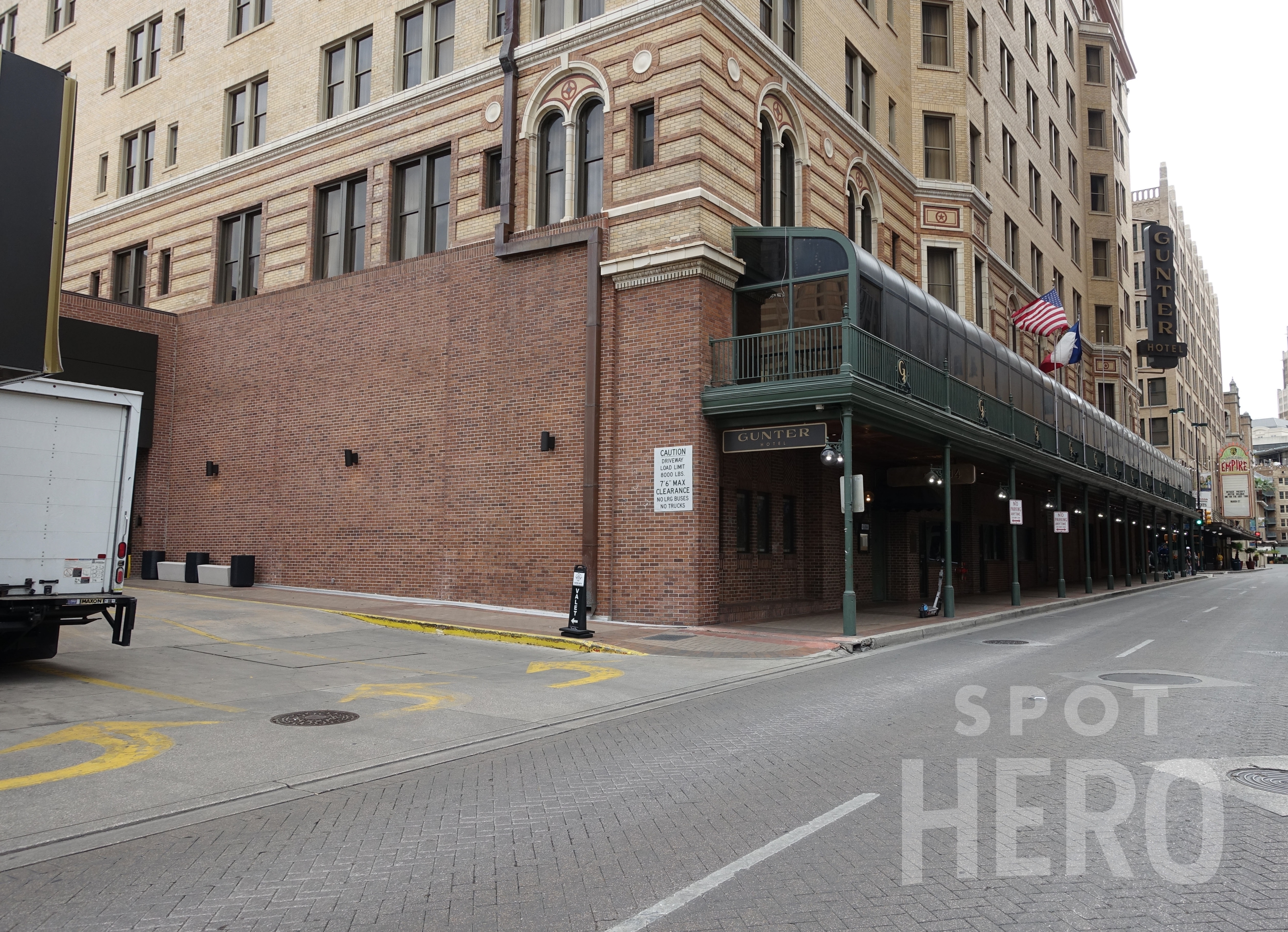 Photo of 311 N St. Mary's St. - The Gunter Hotel Valet Stand