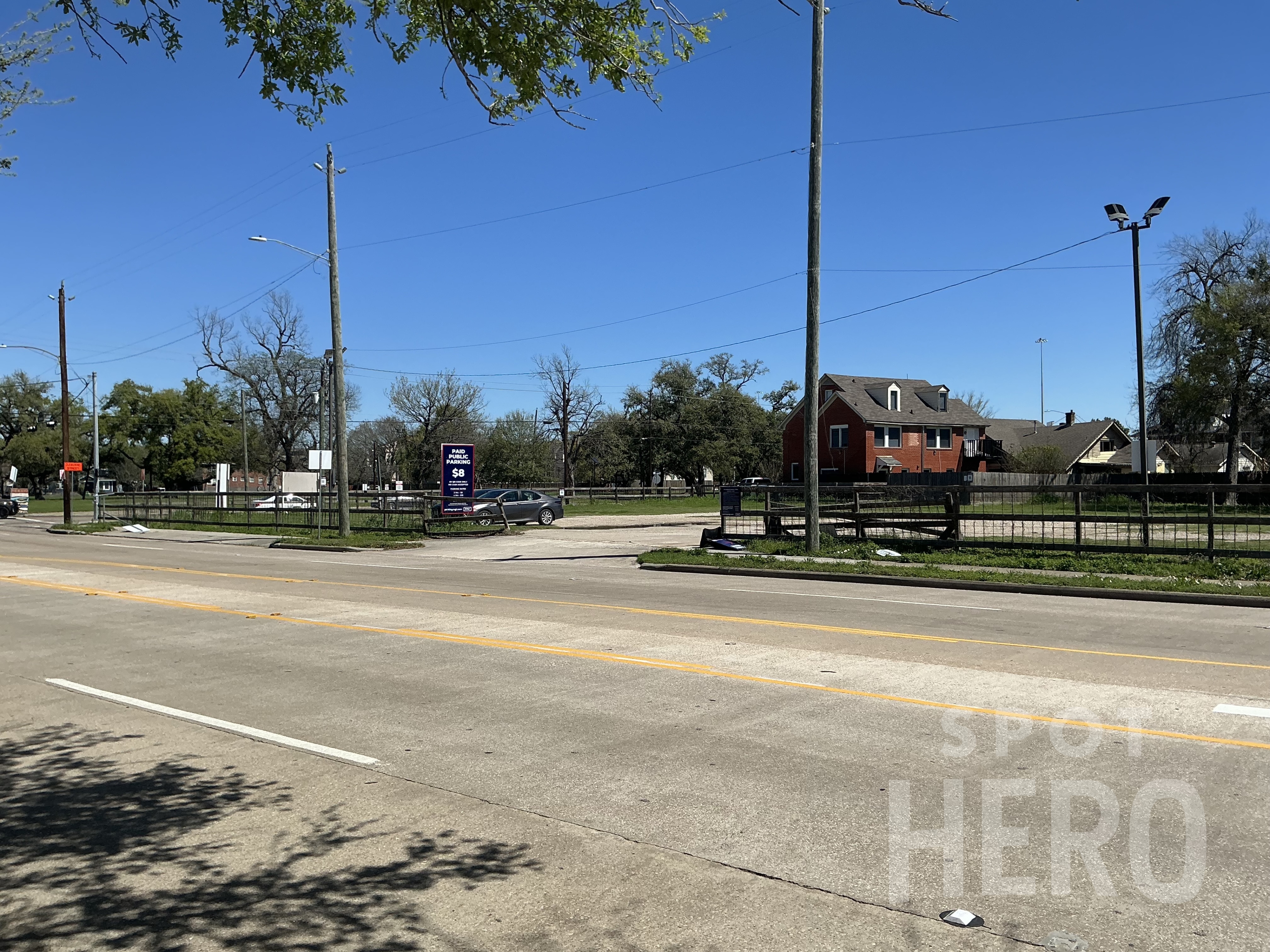 Photo of 3809 Almeda Rd. (1612 Alabama St.) - Axelrad Beer Garden Parking Lot