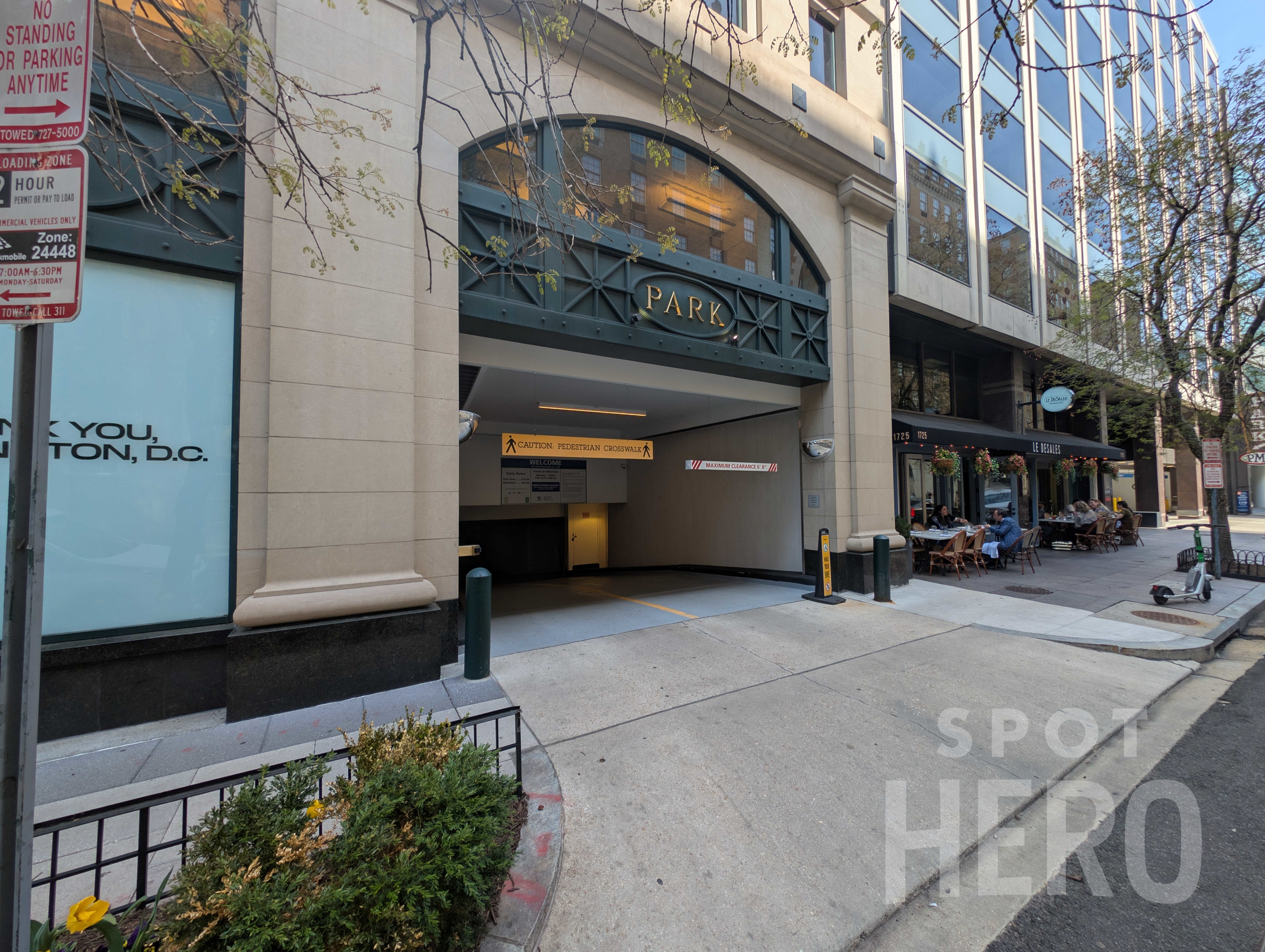 Photo of 1755 Desales St. NW (1133 Connecticut Ave.) – Garage