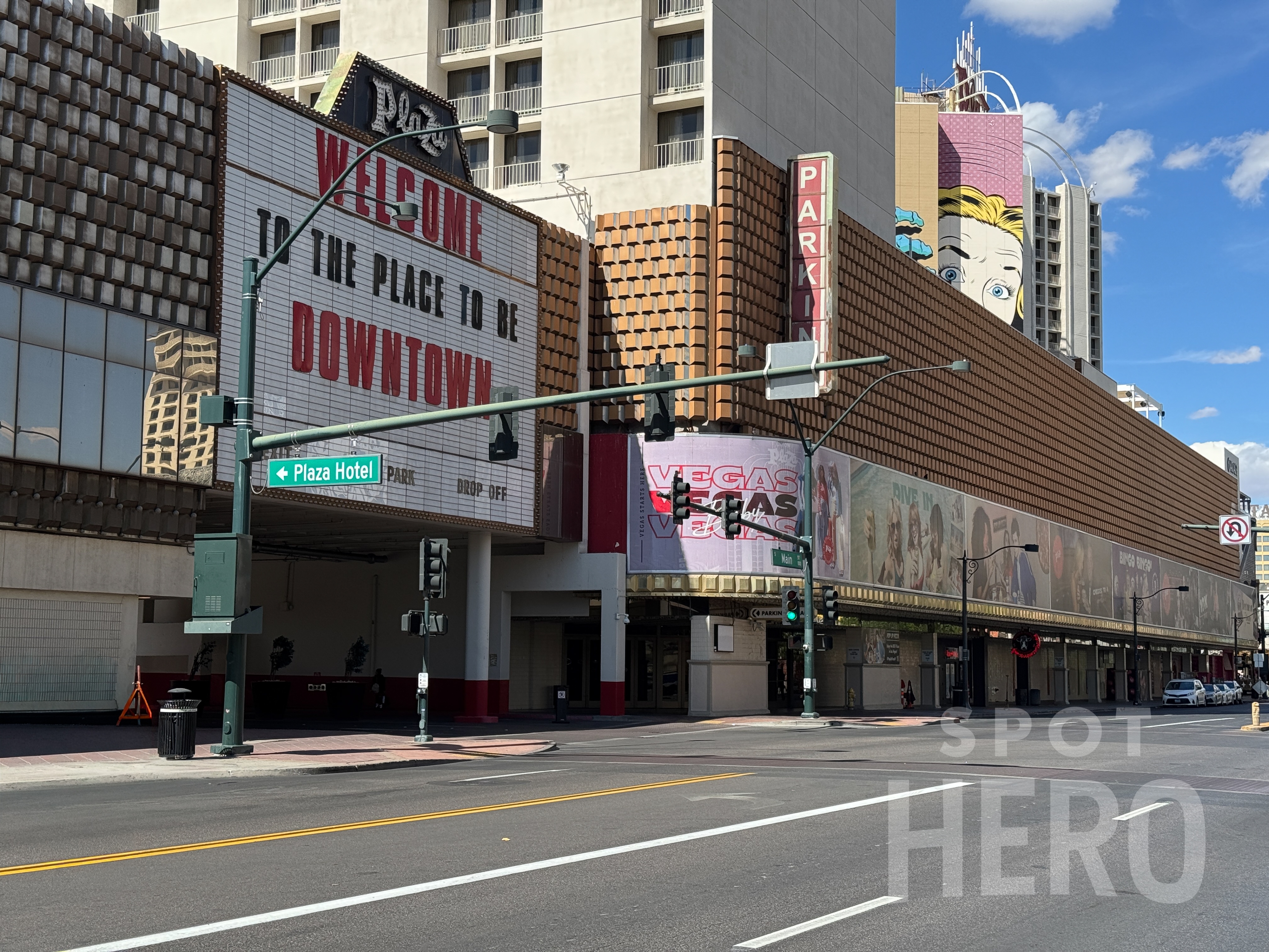 Photo of 212 S Main St. (1 N Main St.) - The Plaza Hotel & Casino Garage