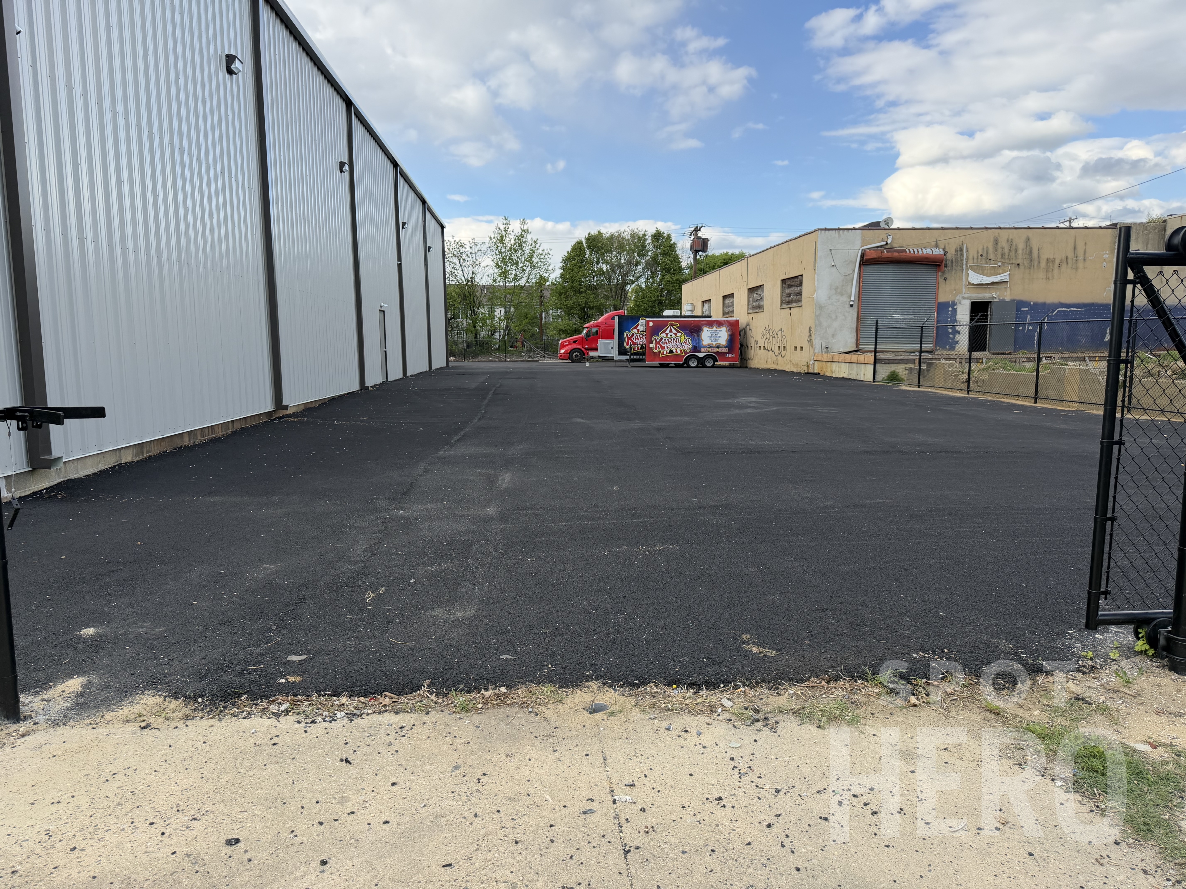 Photo of 719 Florence St. - Warehouse Parking Lot