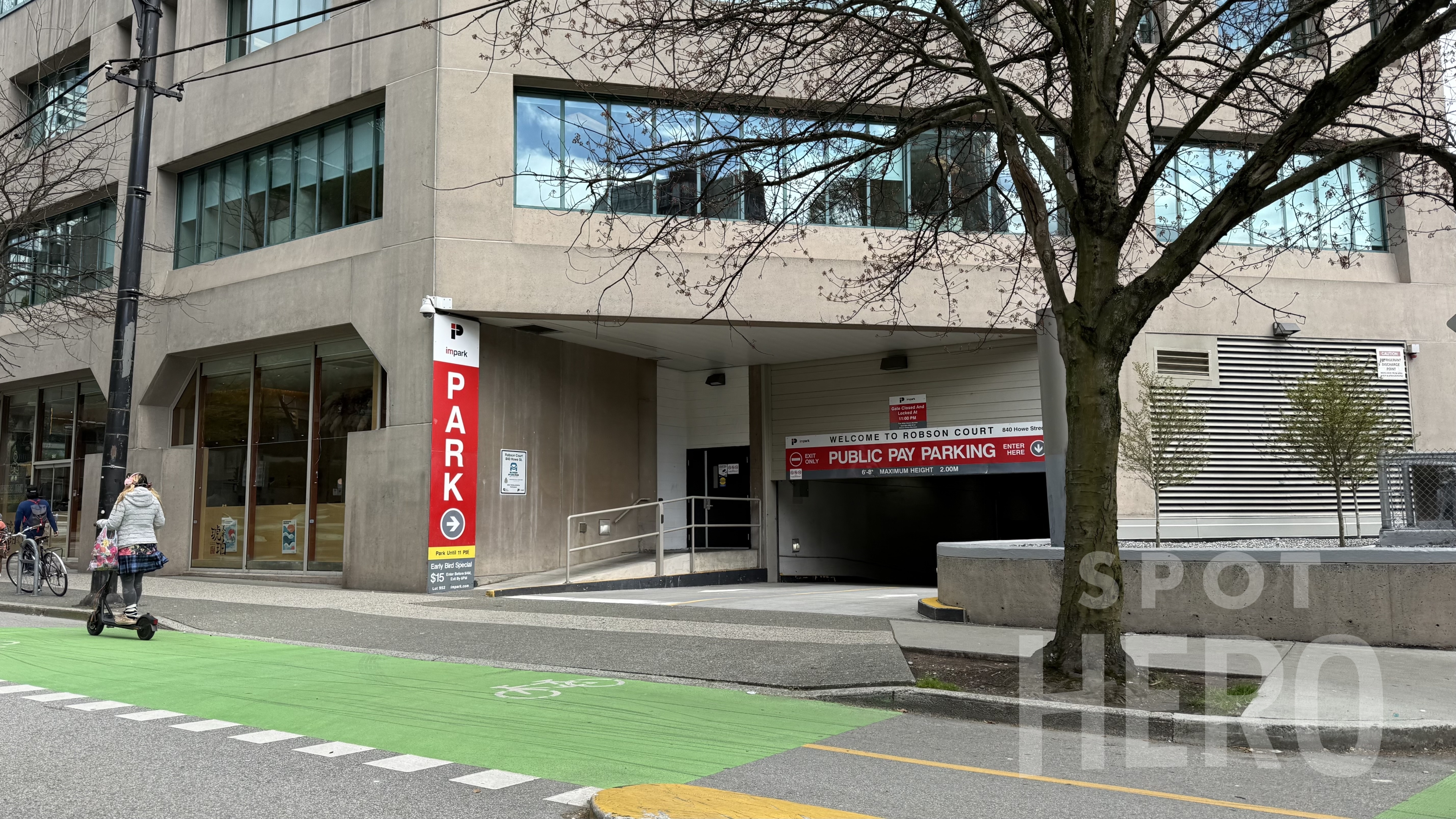Photo of 779 Smithe St. (840 Howe St.) - Robson Court Garage (Lot 952)