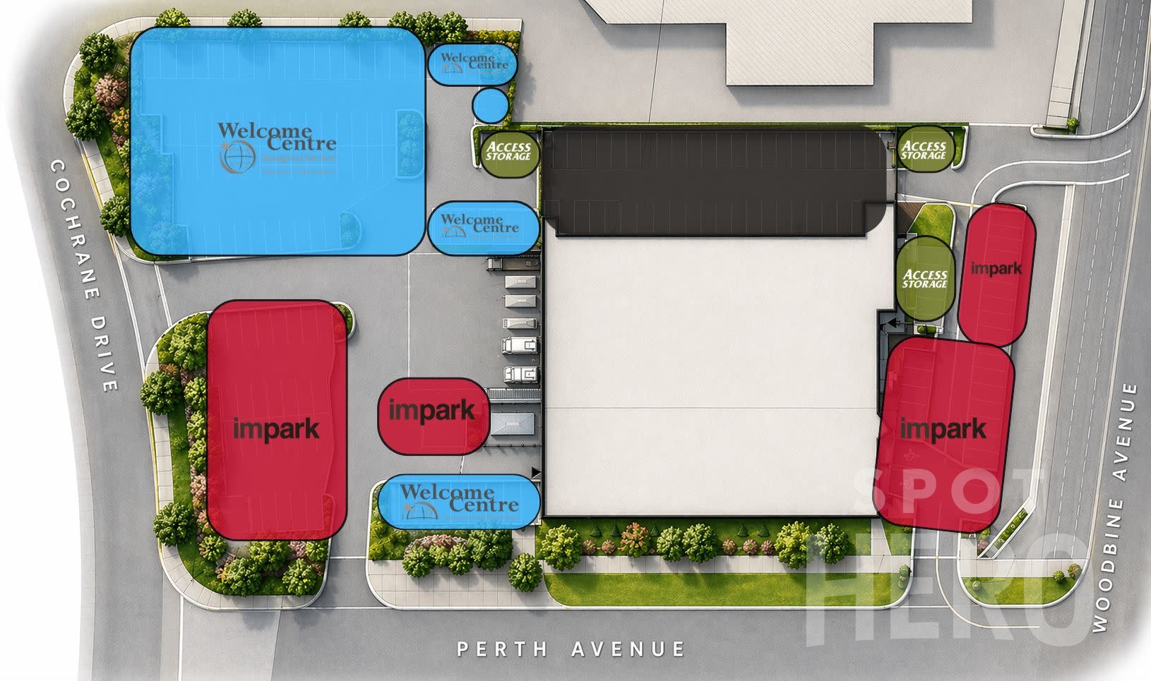 Photo of 113 Cochrane Dr. (8400 Woodbine Ave.) - Access Storage Lot 552