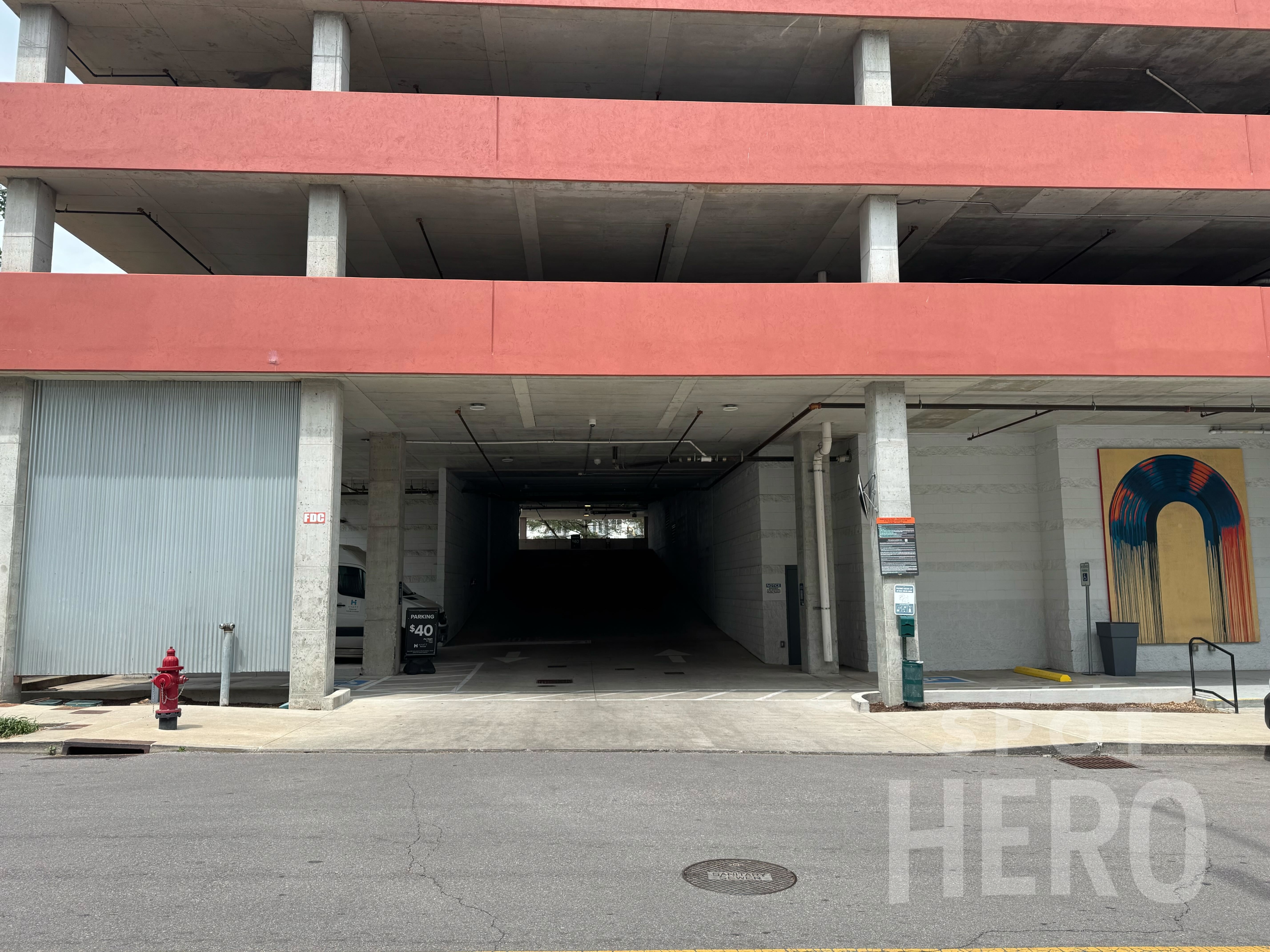 Photo of 2100 Hayes St. - Hyatt House Nashville at Vanderbilt - Garage