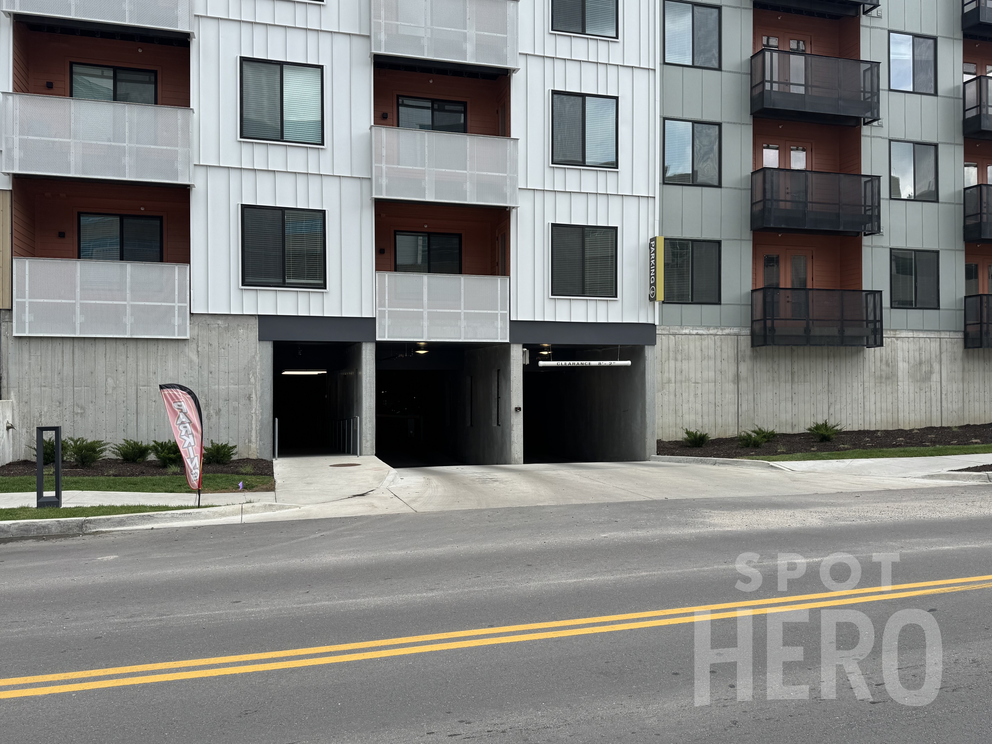 Photo of 3922 Bell St. - Jamestown Square Garage