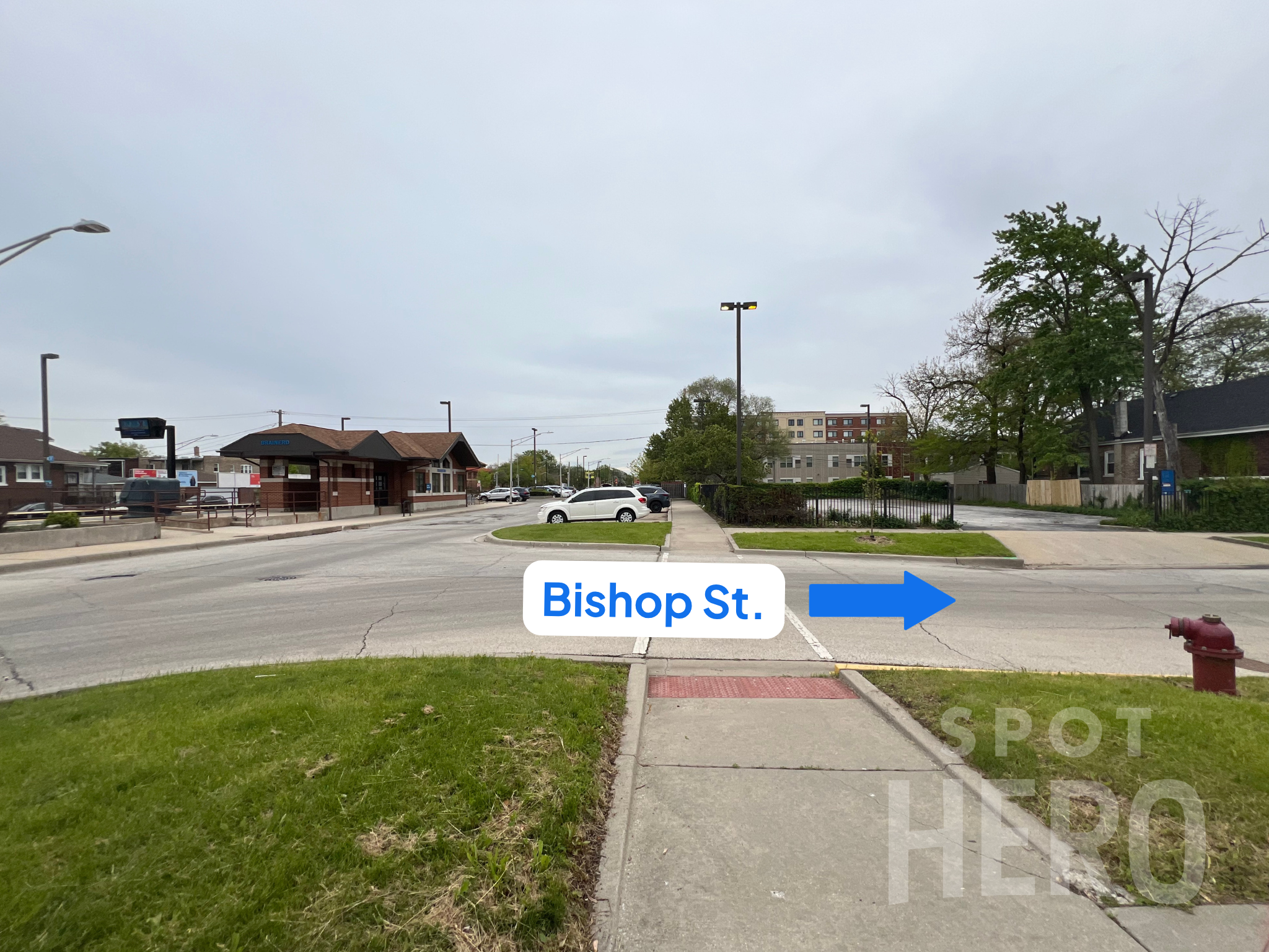 Photo of 1459 W 89th St. (8901 S Loomis St.) - Brainerd Metra Station Lot