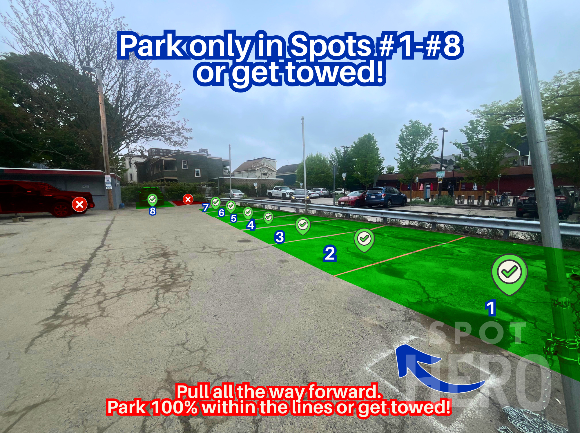 Photo of 27 Springfield St. - Spots #1 - #8 Only