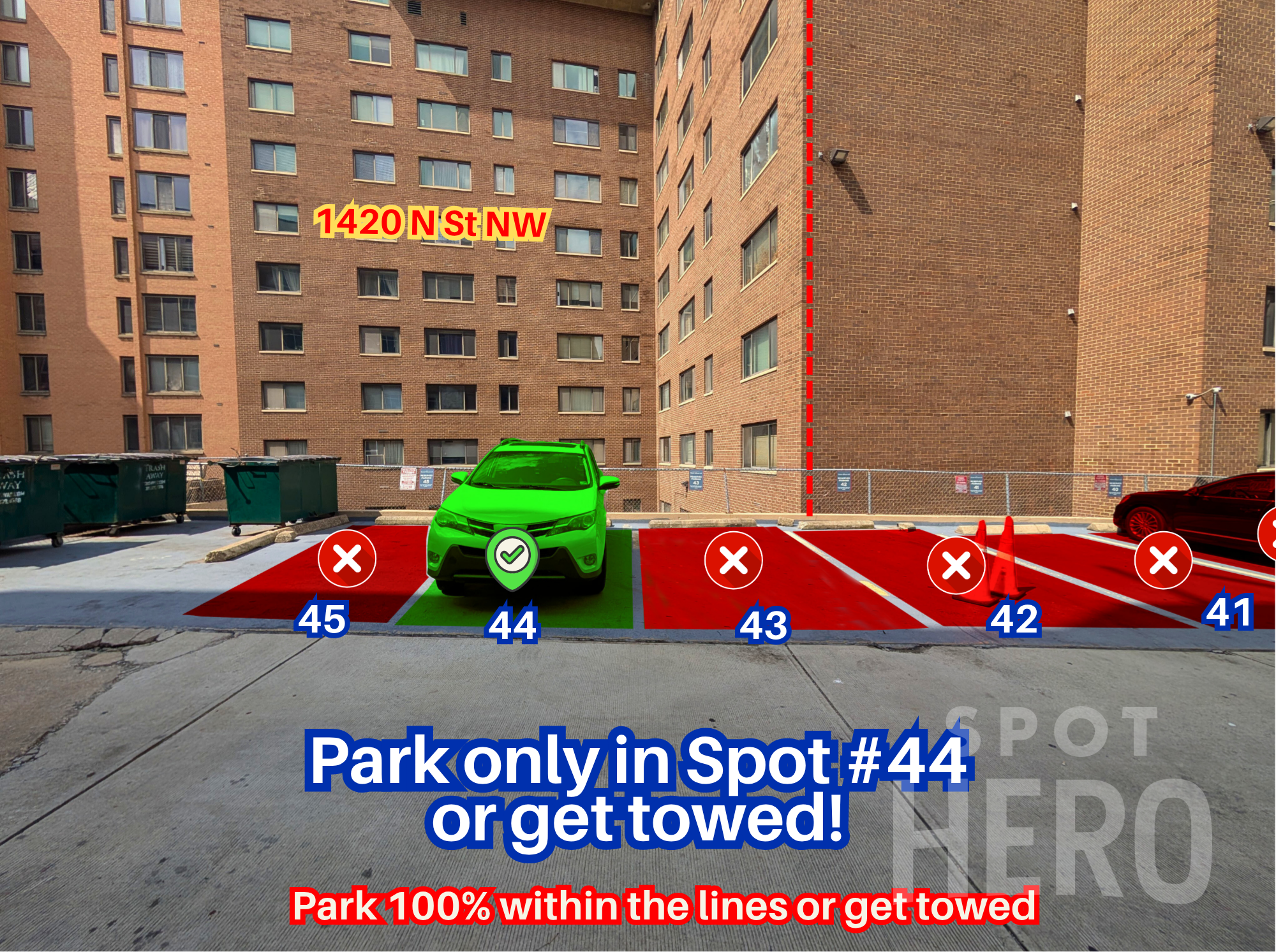 Photo of 1420 N St. NW - Spot #44 Only