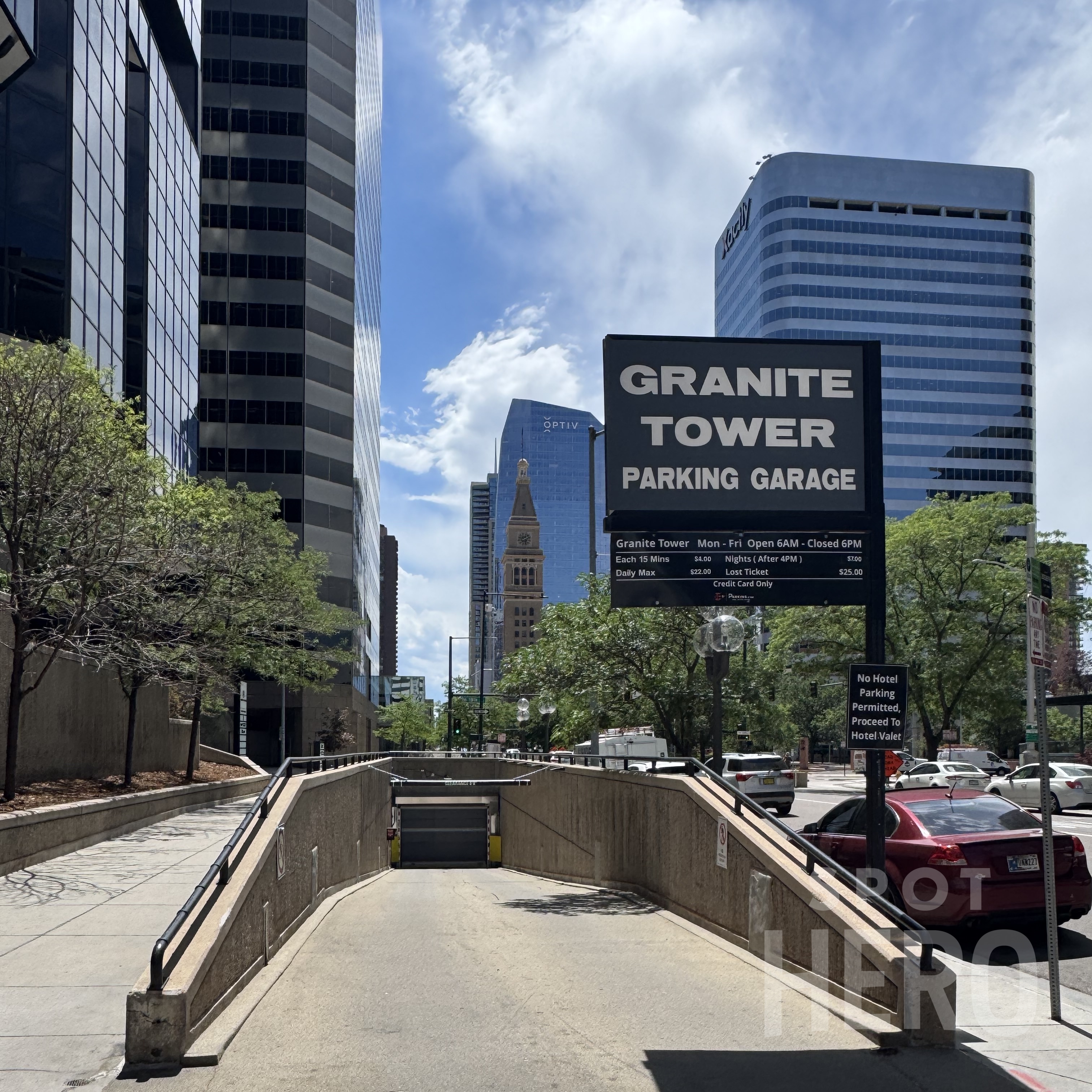 Photo of 1842 Arapahoe St. (1099 18th St.) - Granite Tower Garage