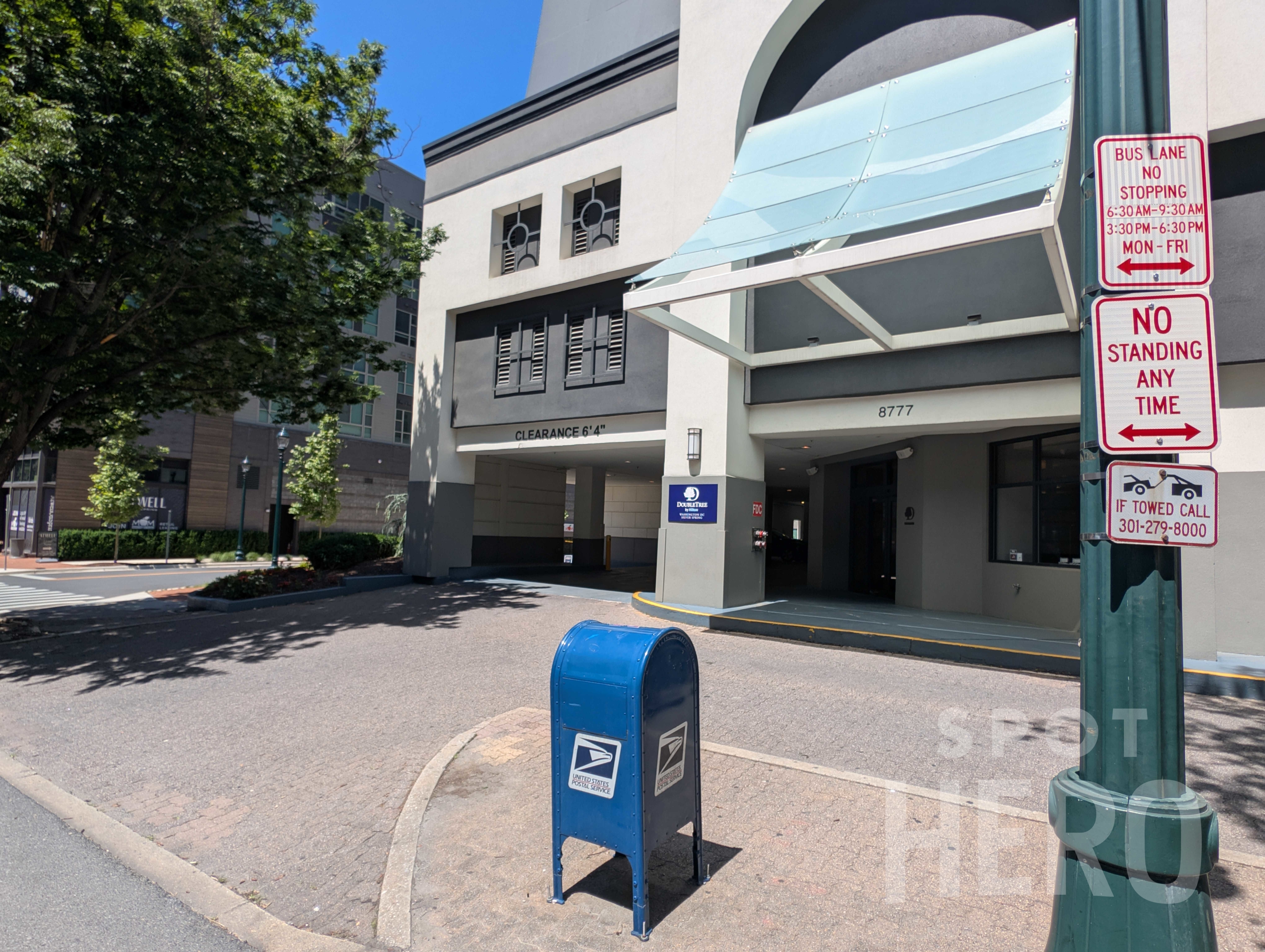 Photo of 8777 Georgia Ave. - DoubleTree Hotel Garage