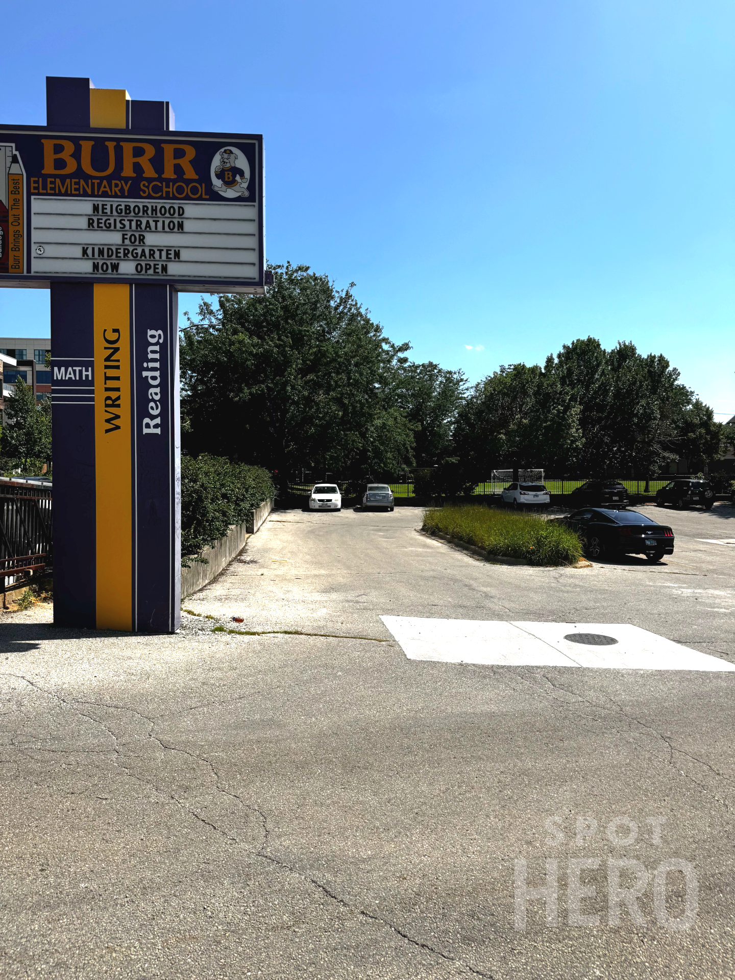 Photo of 1670 N Ashland Ave. (1621 W Wabansia Ave.) - Jonathan Burr Elementary School Lot