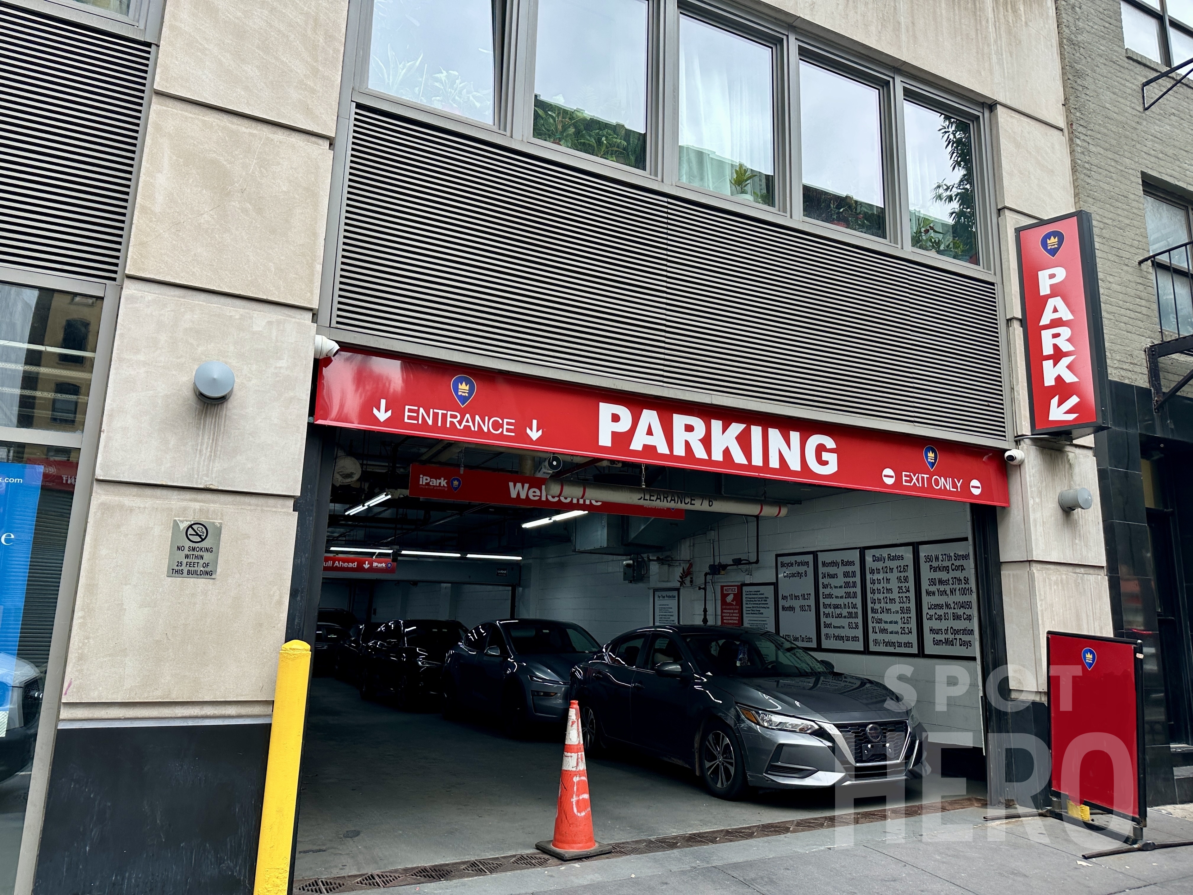 Photo of 350 West 37th St. - Garage